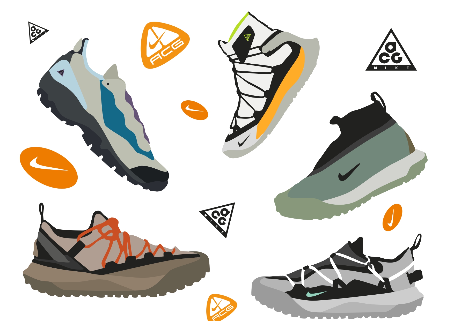 NIKE ACG — Изображение №2 — 3D на Dprofile