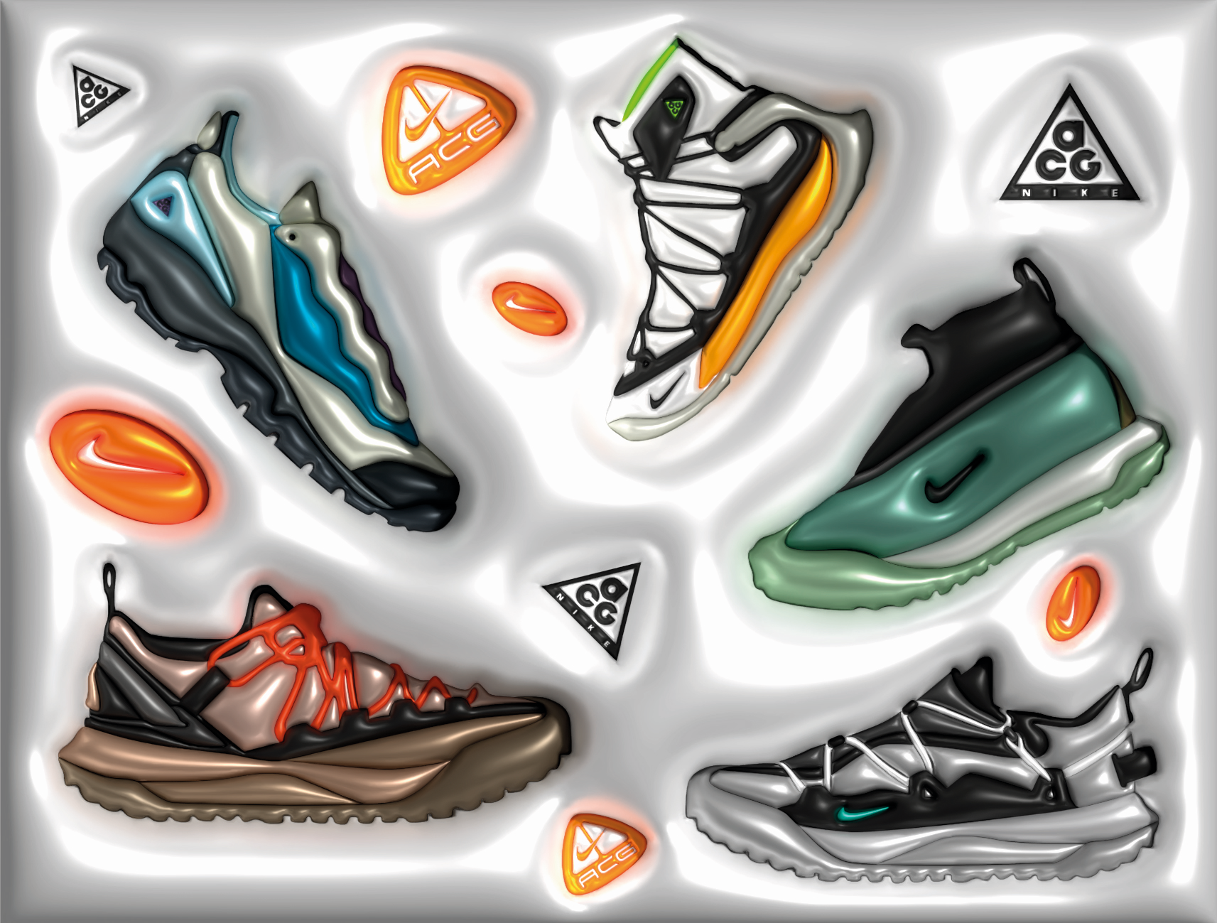 NIKE ACG — Изображение №1 — 3D на Dprofile