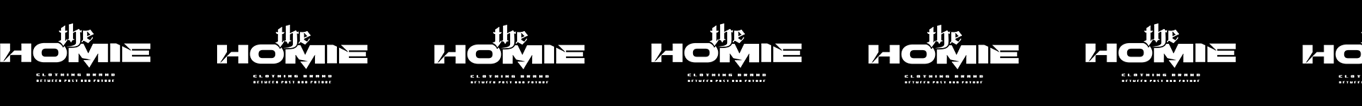 Фирменный стиль THE HOMIE / clothing brand — Изображение №4 — Брендинг на Dprofile