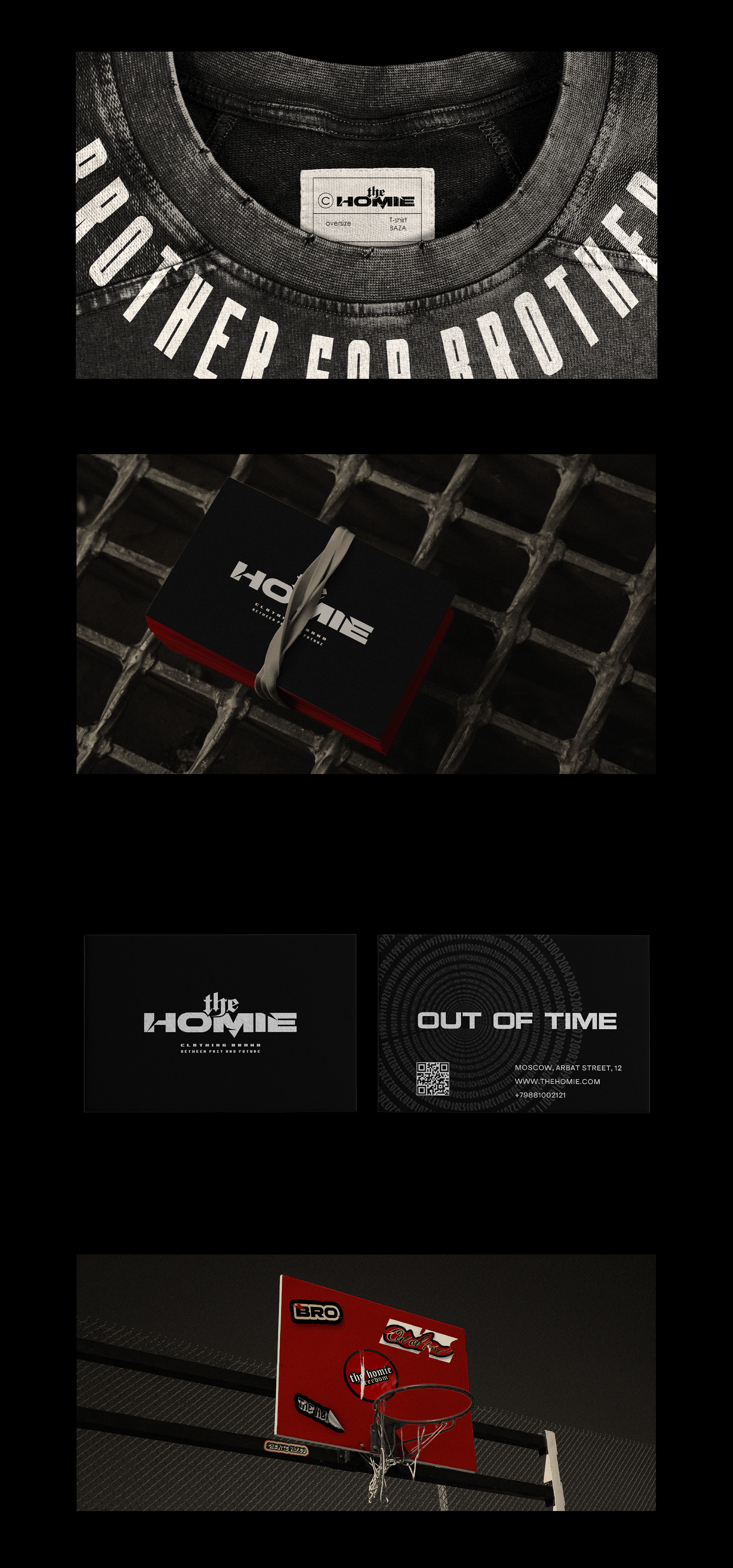 Фирменный стиль THE HOMIE / clothing brand — Изображение №14 — Брендинг на Dprofile