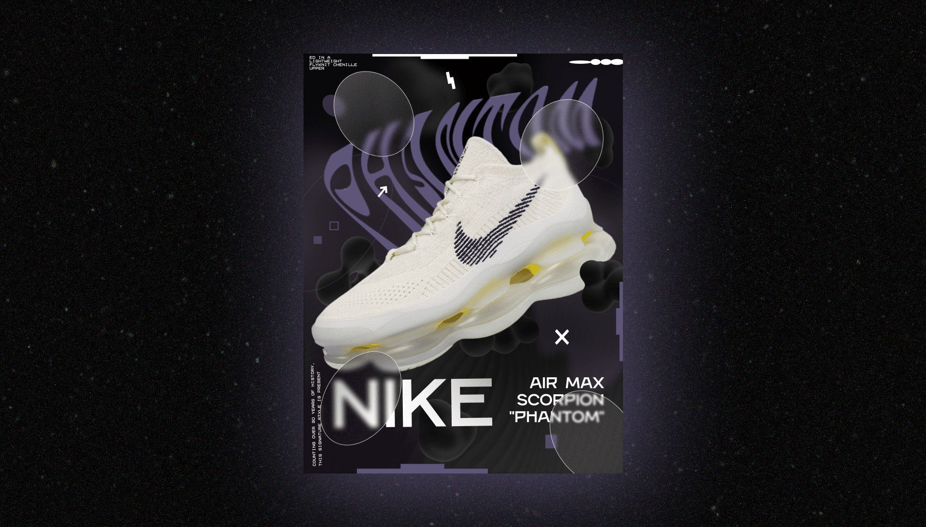SNEAKERS POSTER CONCEPT — Изображение №1 — Графика, Маркетинг на Dprofile
