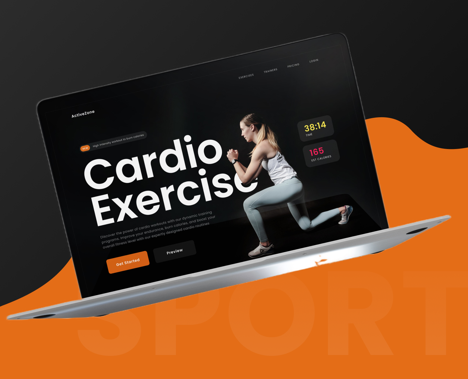Sport Service — Интерфейсы, Маркетинг на Dprofile
