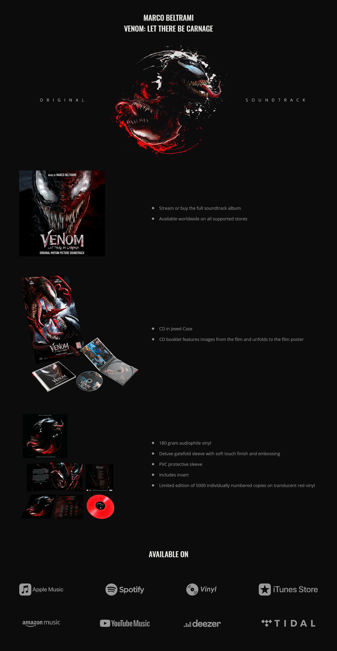 Venom: Let There be Carnage — Изображение №31 — Интерфейсы, Графика на Dprofile