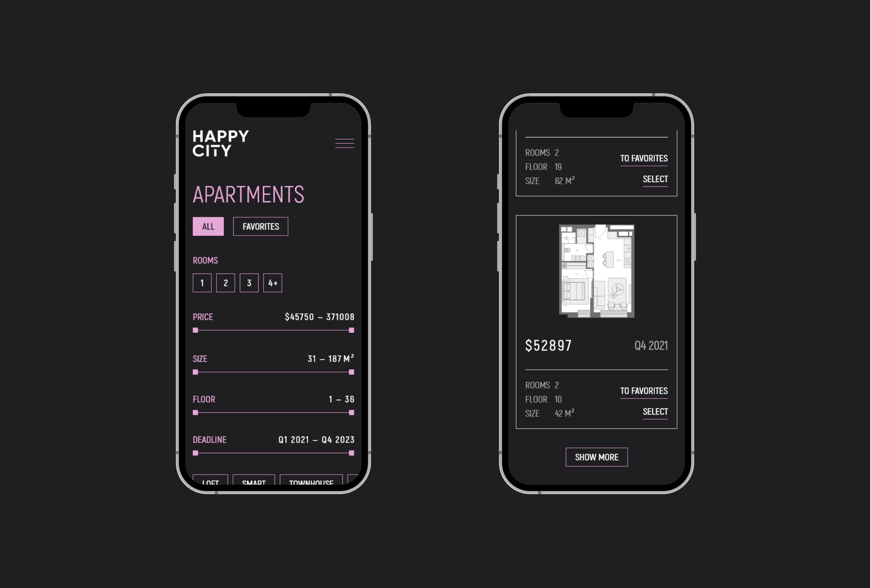 Happy City — Изображение №12 — Интерфейсы, Графика на Dprofile