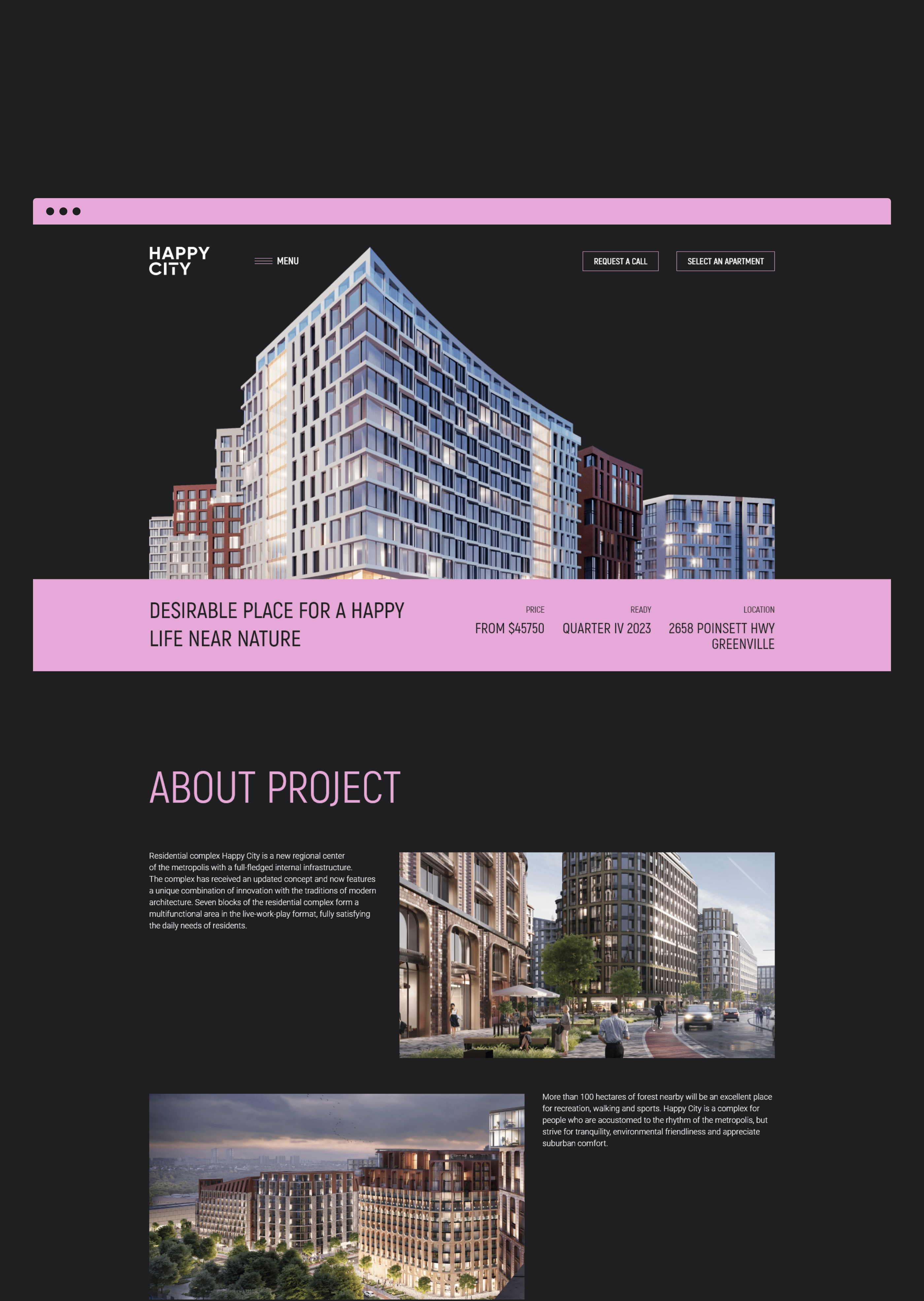 Happy City — Изображение №5 — Интерфейсы, Графика на Dprofile
