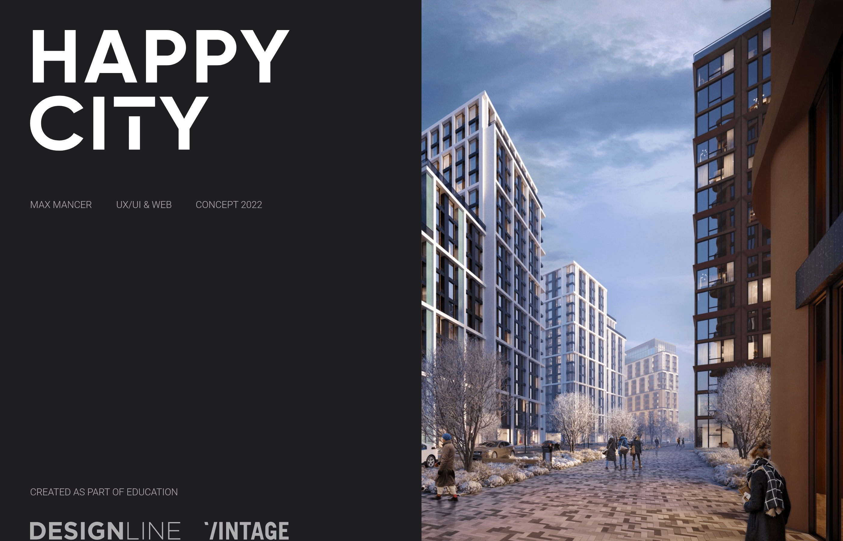 Happy City — Изображение №1 — Интерфейсы, Графика на Dprofile
