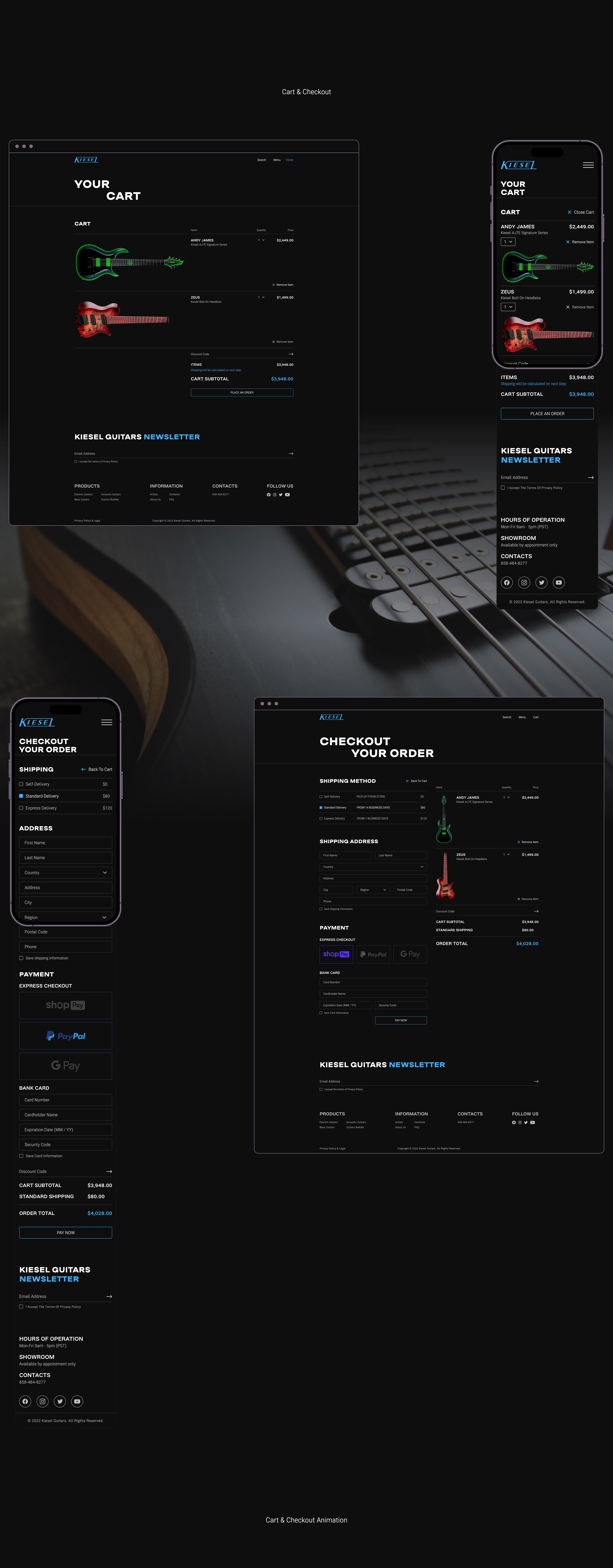 Kiesel Guitars — Изображение №31 — Интерфейсы, Графика на Dprofile