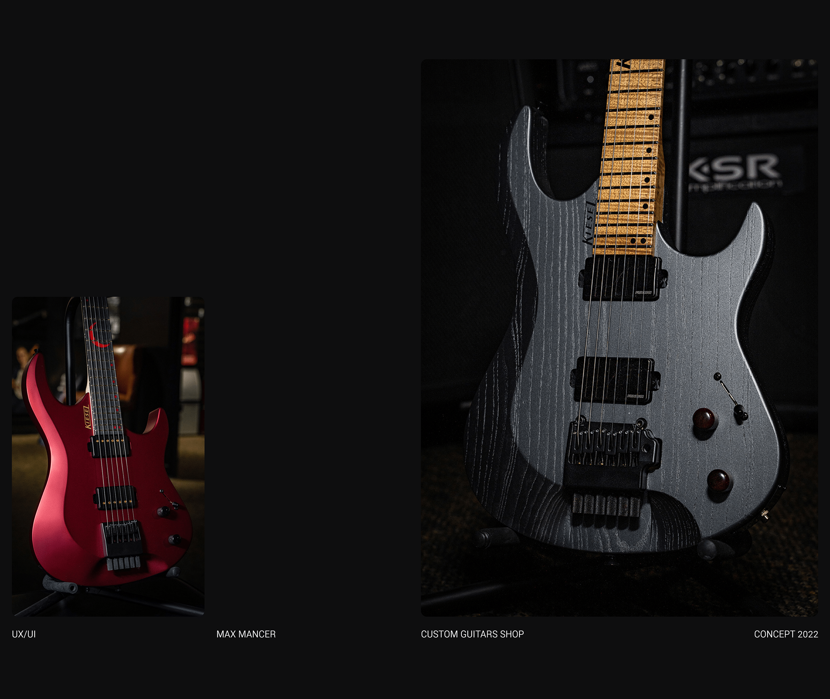 Kiesel Guitars — Изображение №2 — Интерфейсы, Графика на Dprofile