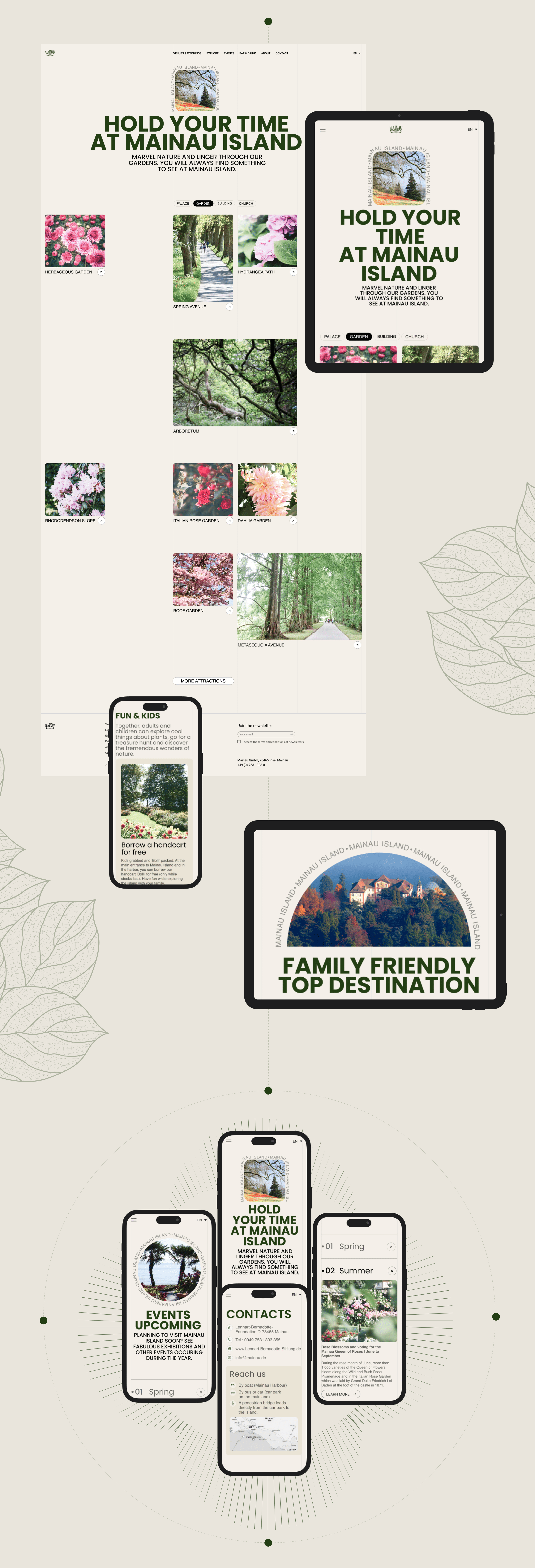 Mainau | Redesign website — Изображение №4 — Интерфейсы на Dprofile