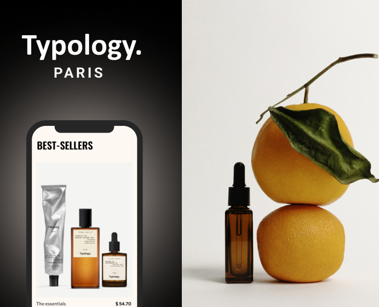 Typology | E-commerce redesign на Dprofile
