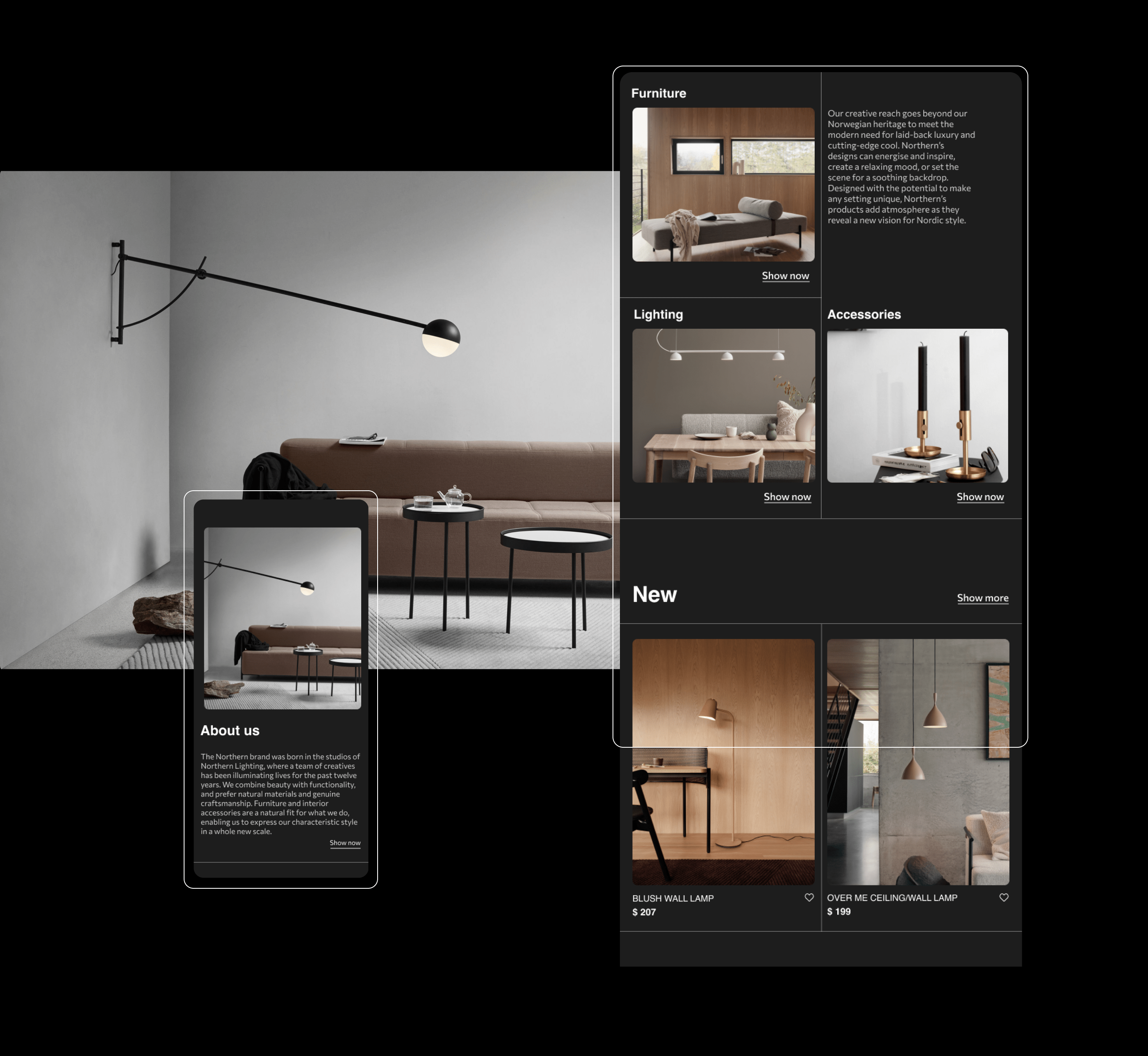 Northern | E-commerce redesign — Изображение №3 — Интерфейсы на Dprofile