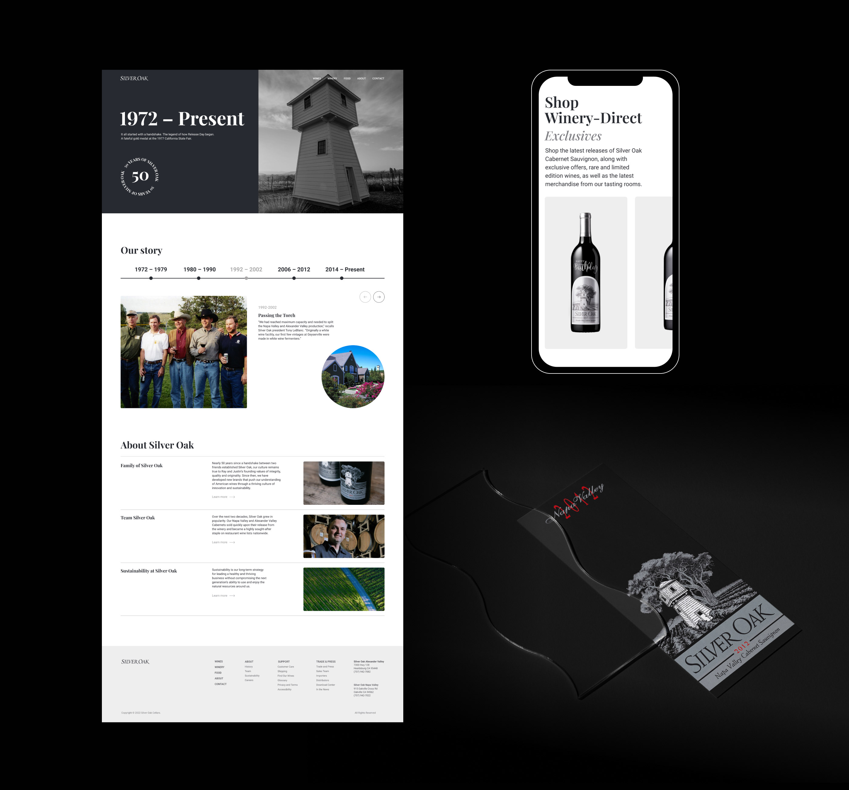 Silver Oak | Corporate website redesign — Изображение №5 — Интерфейсы на Dprofile