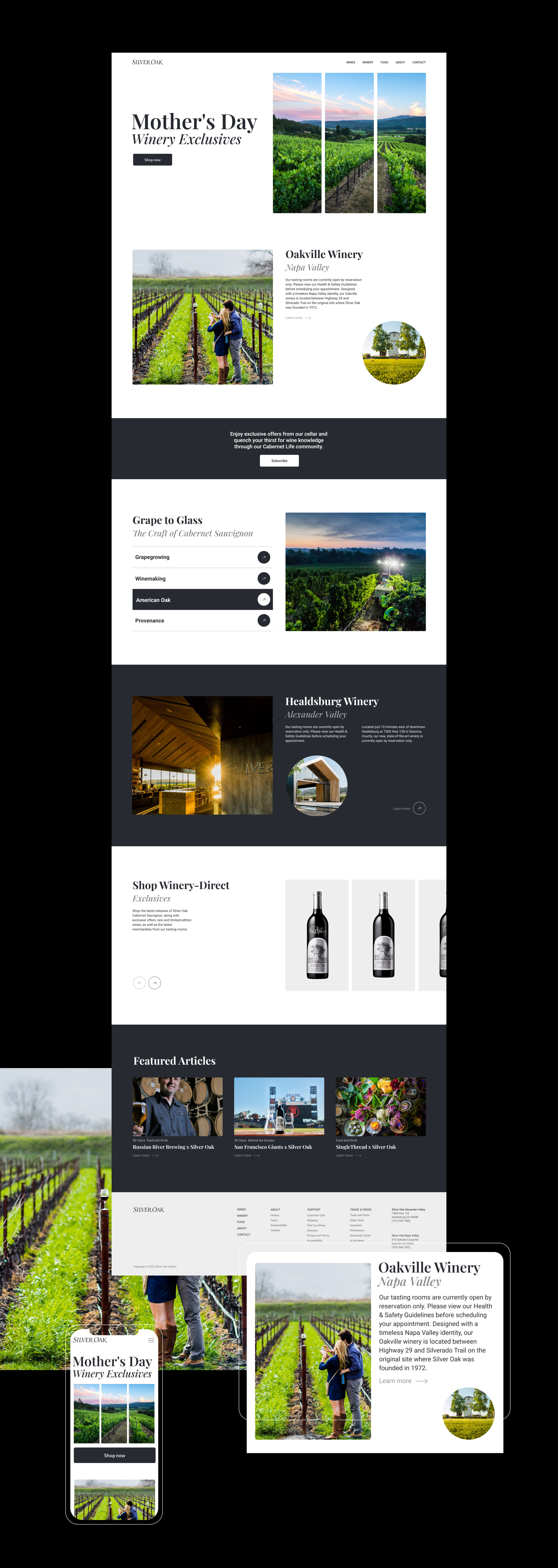 Silver Oak | Corporate website redesign — Изображение №2 — Интерфейсы на Dprofile