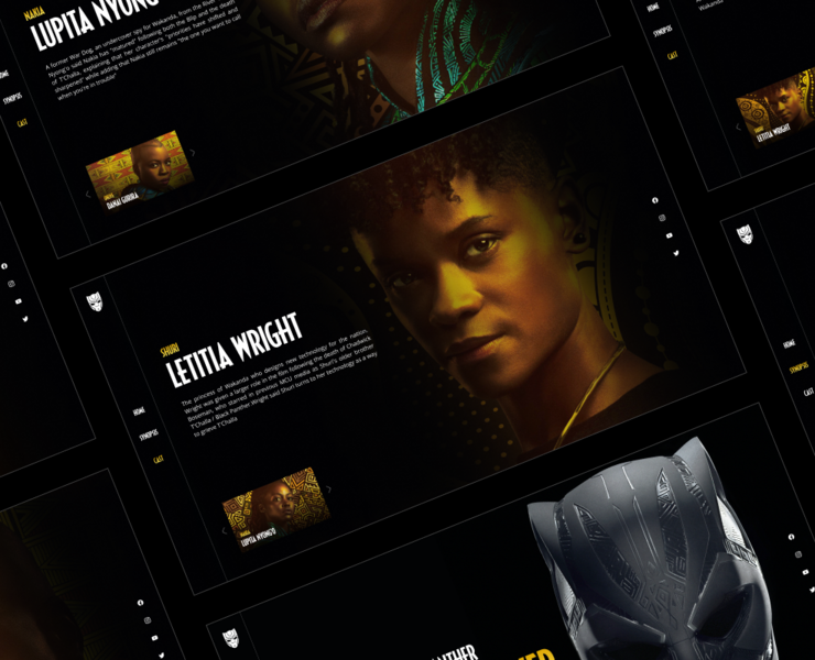 Black Panther: Wakanda Forever — Интерфейсы на Dprofile