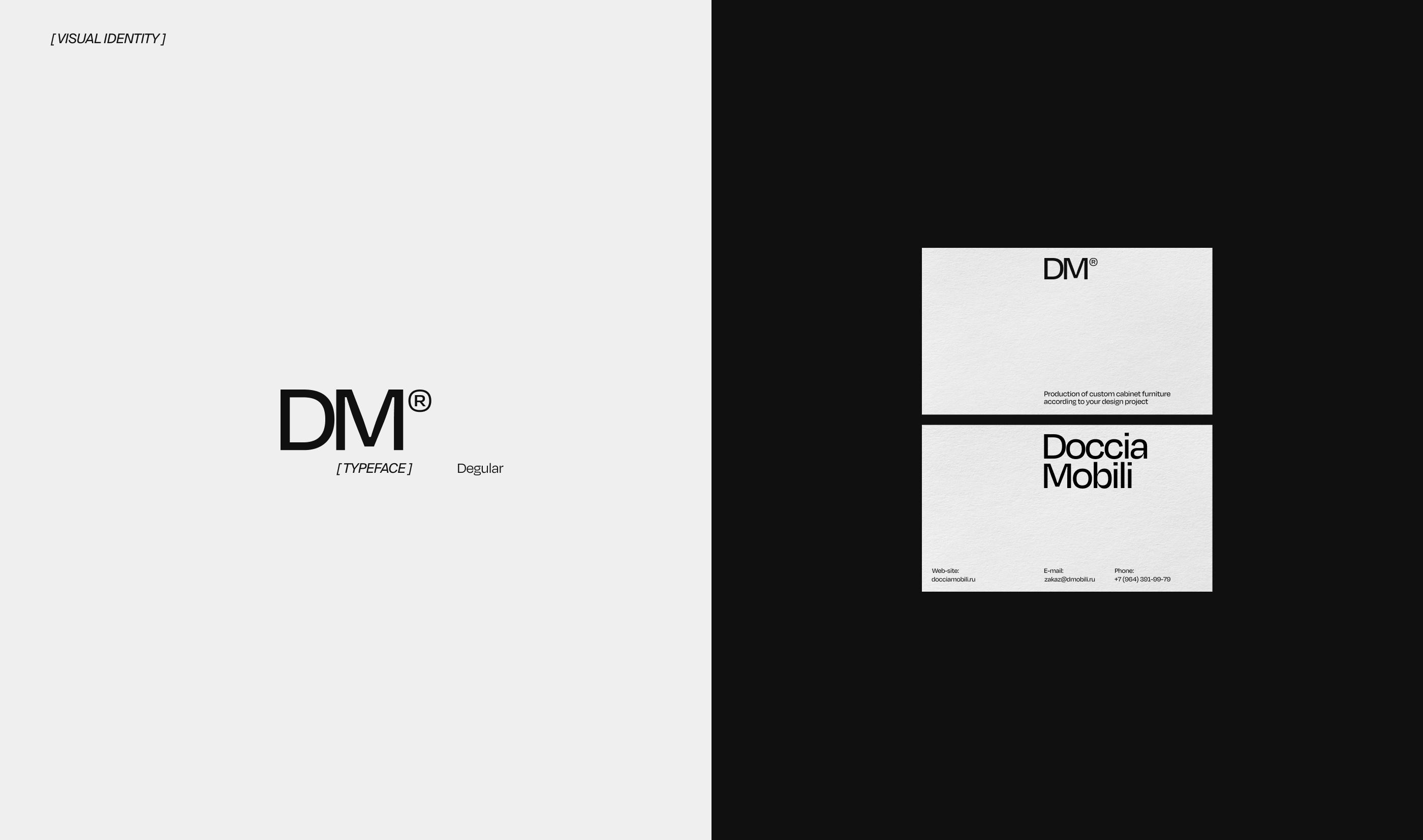 Doccia Mobili | Identity & UX/UI — Изображение №2 — Интерфейсы, Брендинг на Dprofile