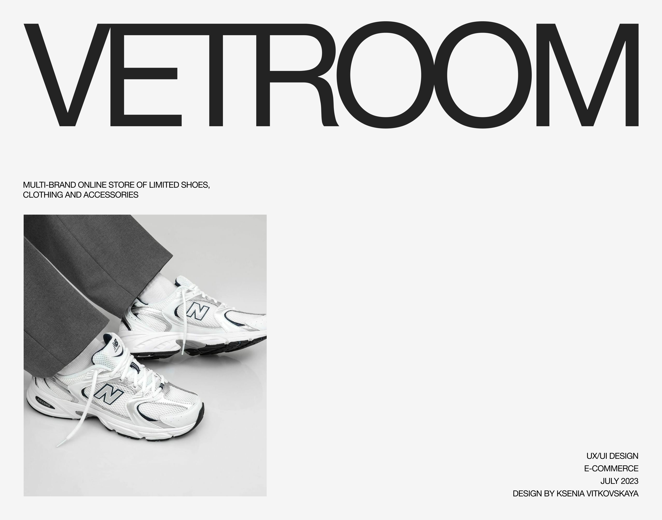 VETROOM | E-commerce — Изображение №1 — Интерфейсы на Dprofile