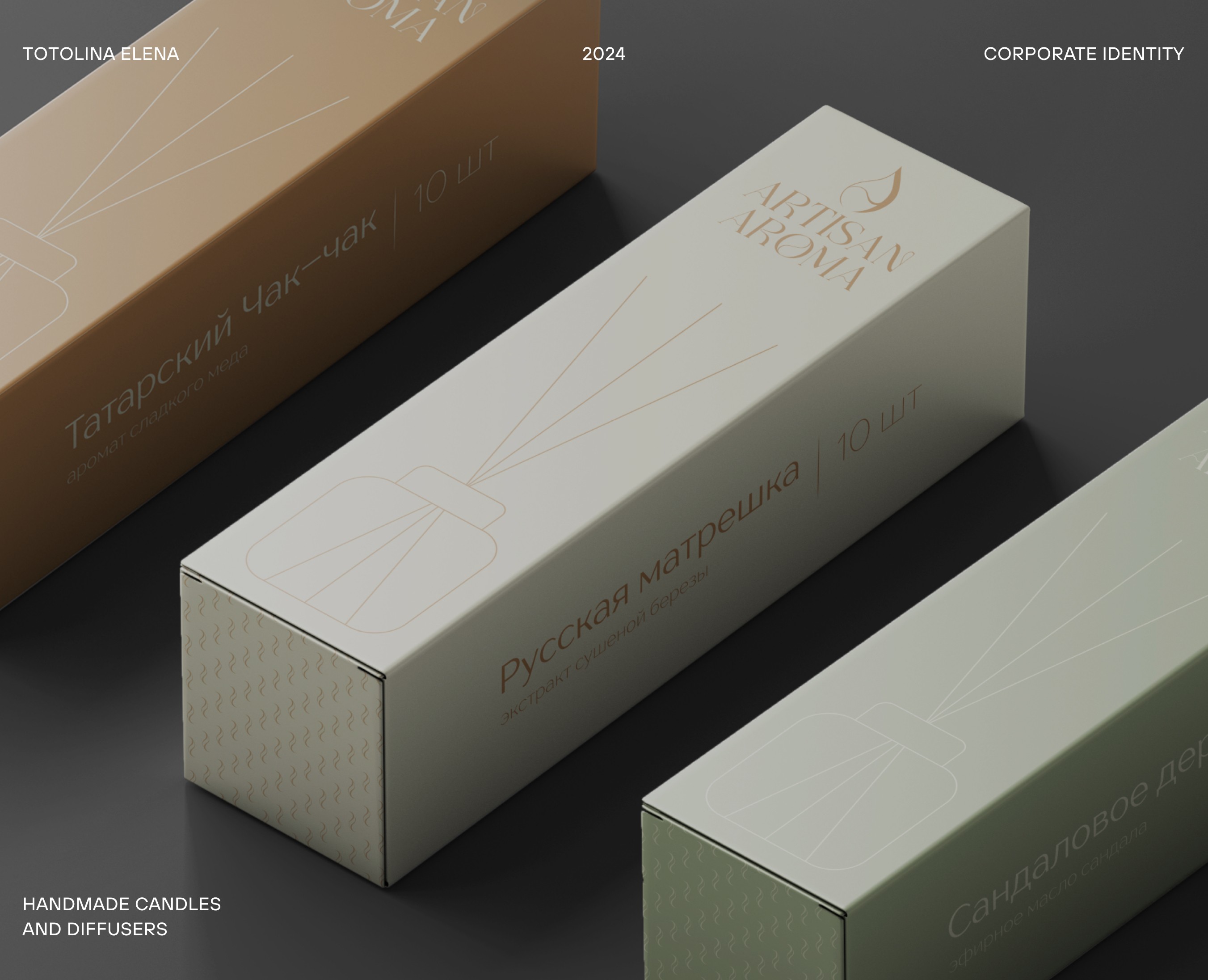 BRAND CANDLES / DIFFUSERS на Dprofile