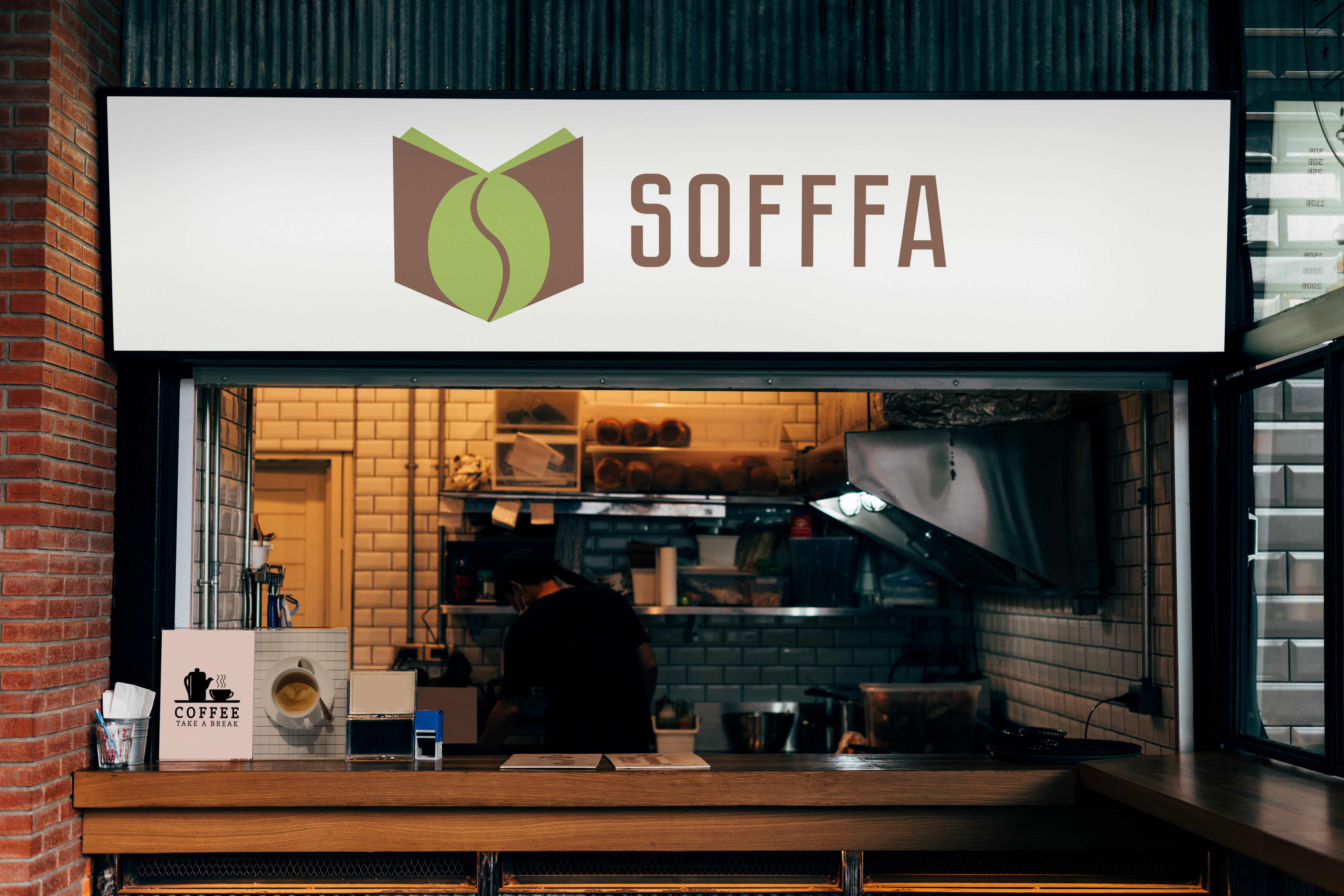 Фирменный стиль кофейни Sofffa — Изображение №6 — Графика, Анимация на Dprofile