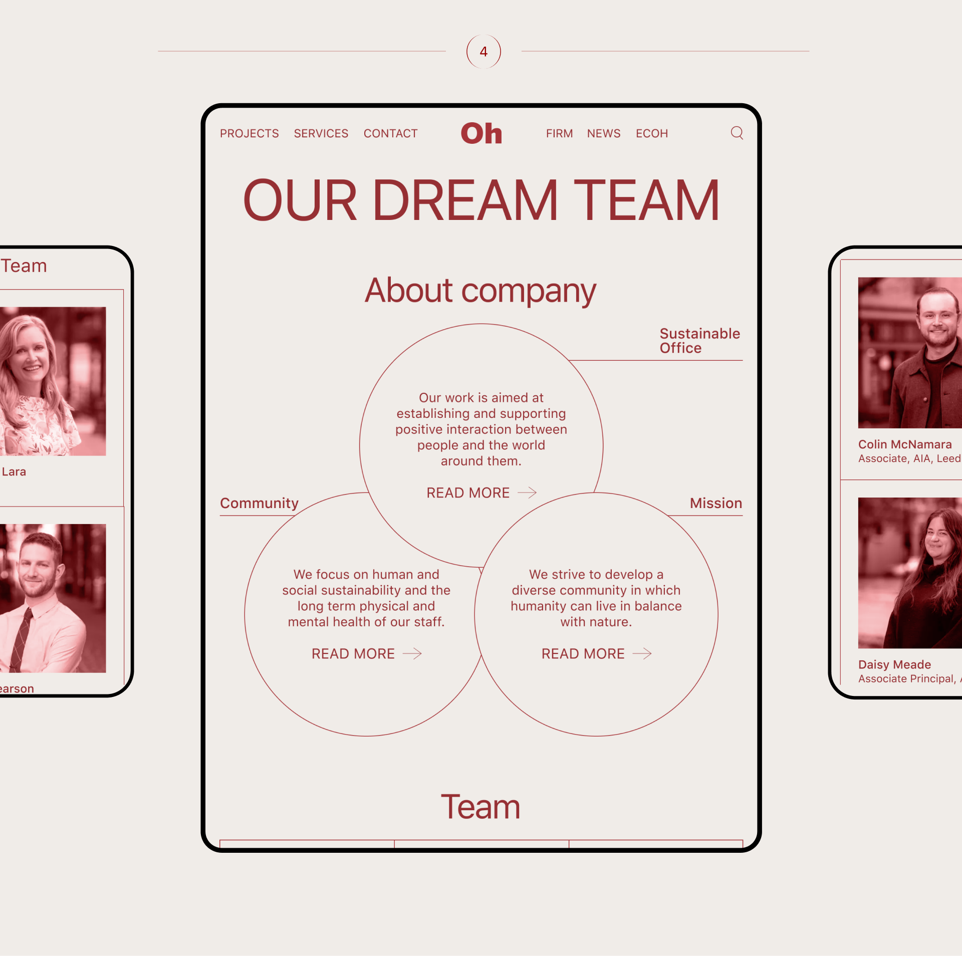 OhPD | Corporate website redesign — Изображение №9 — Интерфейсы на Dprofile