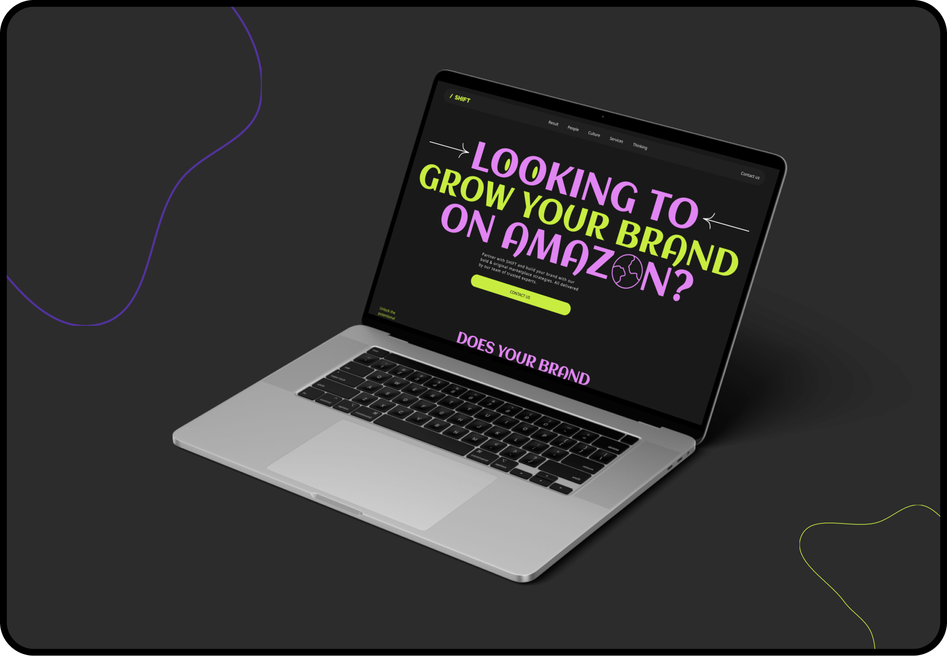 SHIFT | Landing page redesign — Изображение №2 — Интерфейсы на Dprofile