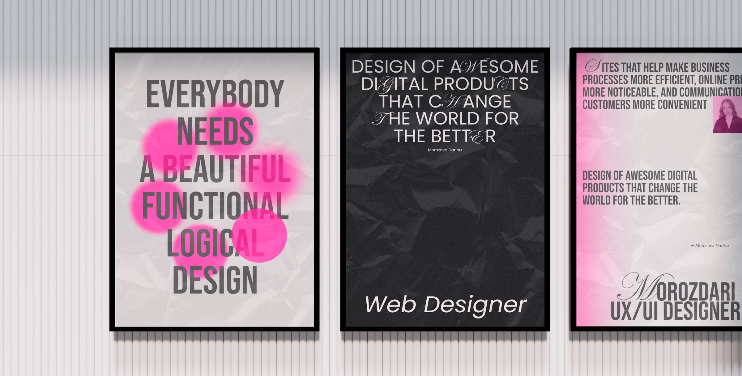 Personal Portfolio — Изображение №5 — Интерфейсы на Dprofile