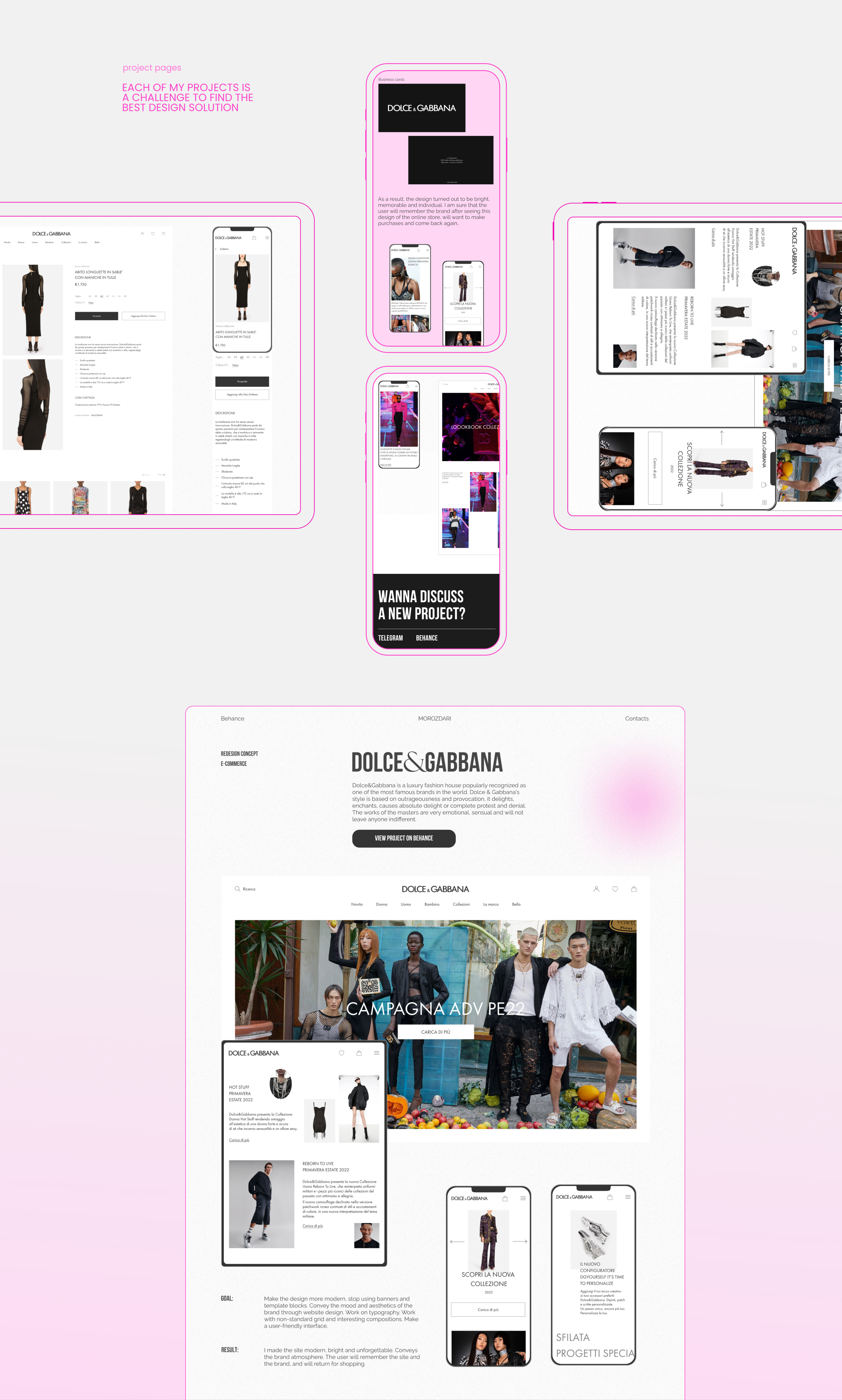 Personal Portfolio — Изображение №4 — Интерфейсы на Dprofile
