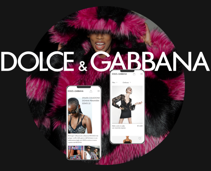 Dolce&Gabbana | E-commerce redesign concept — Интерфейсы на Dprofile