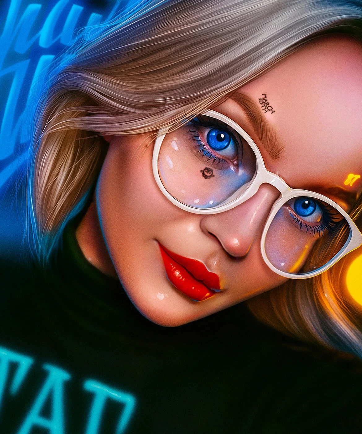 Portrait by photo. Digital art — Изображение №1 — Иллюстрация на Dprofile