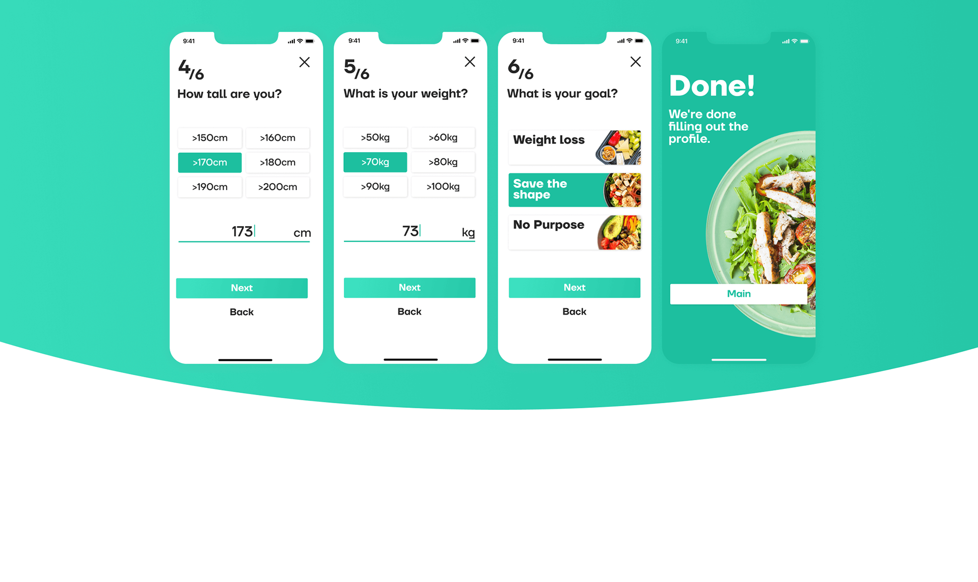Healthy food delivery app — Изображение №9 — Интерфейсы на Dprofile