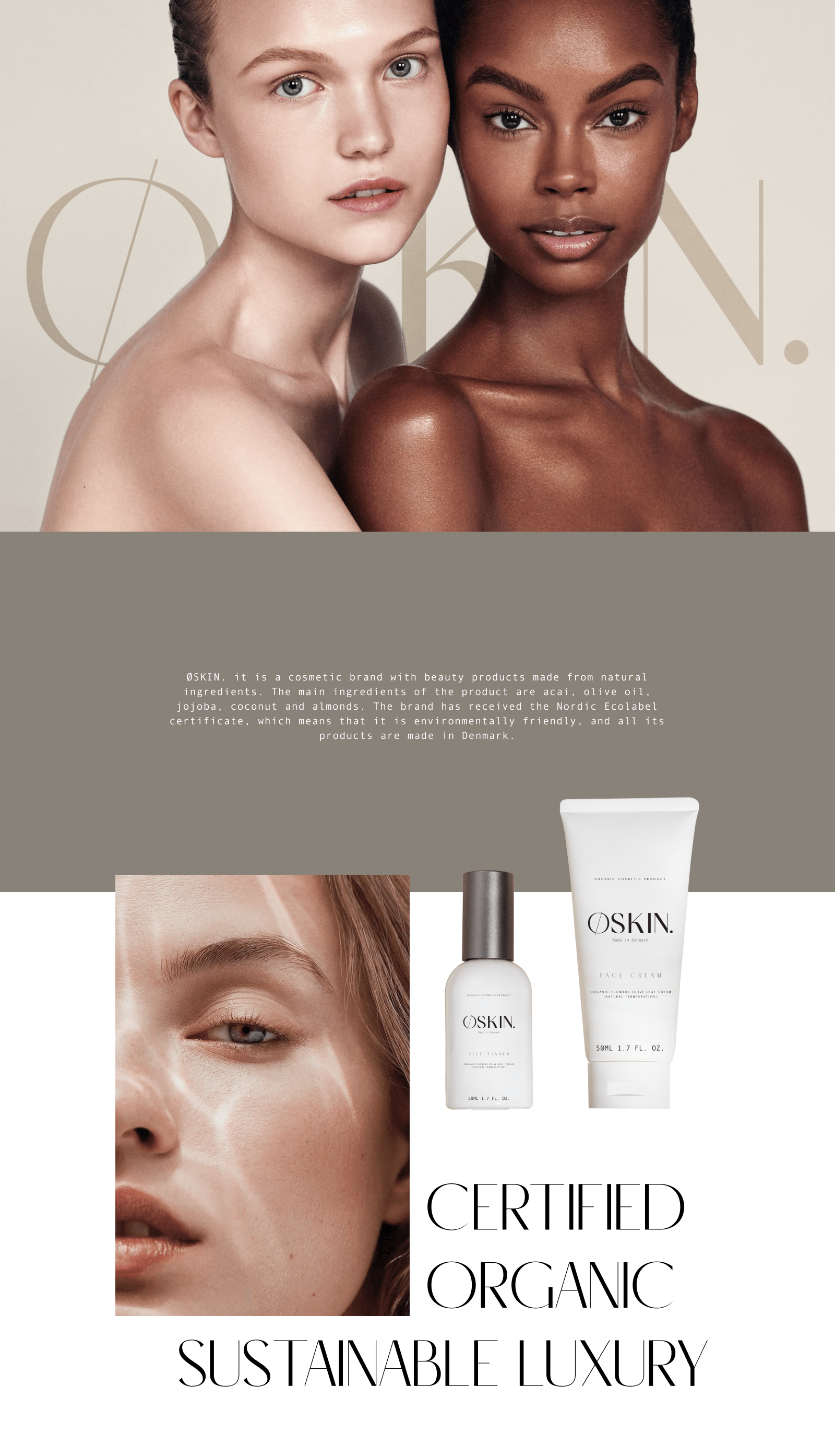 ØSKIN. brand visual identity concept — Изображение №2 — Брендинг, Маркетинг на Dprofile