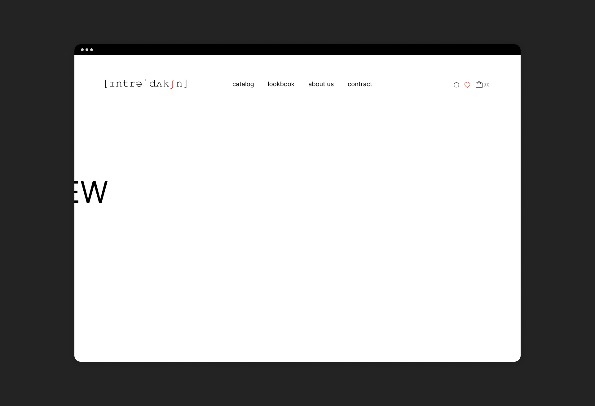 INTRODUCTION E-COMMERCE WEBDESIGN CONCEPT — Изображение №2 — Интерфейсы, Брендинг на Dprofile