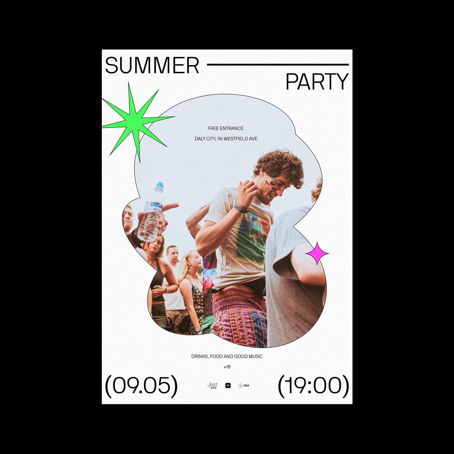 Summer Party (poster) — Изображение №1 — Иллюстрация, Графика на Dprofile