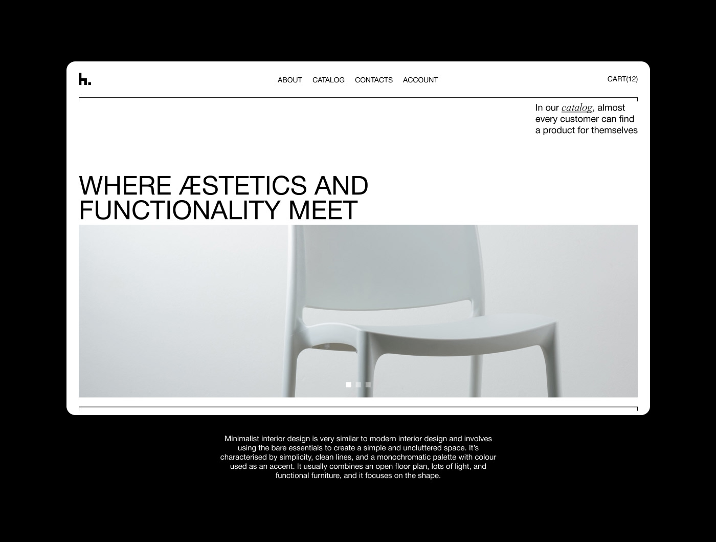 Chair — Изображение №1 — Интерфейсы на Dprofile