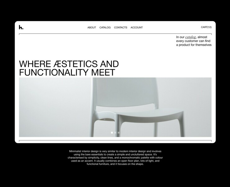 Chair — Интерфейсы на Dprofile
