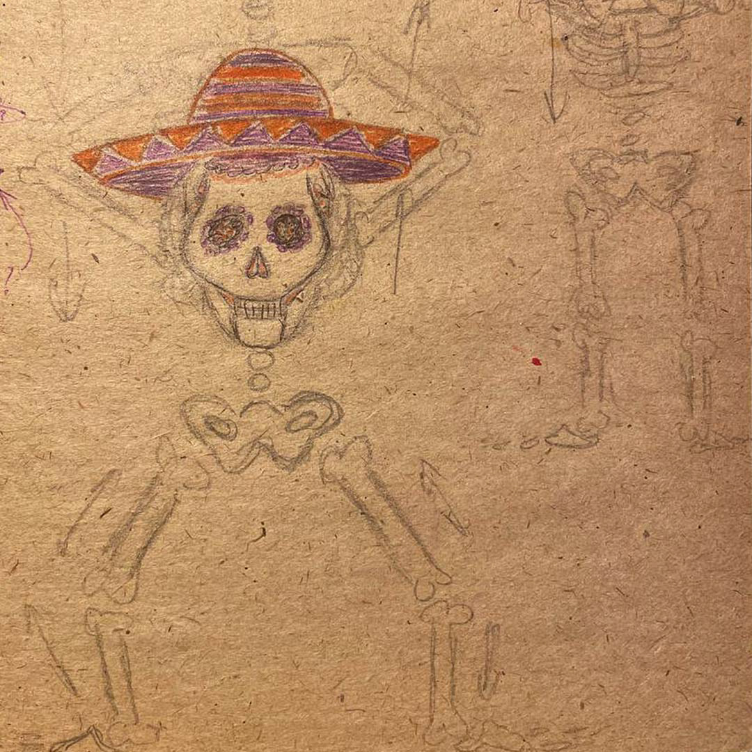 Día de Muertos animation — Изображение №6 — Иллюстрация, Анимация на Dprofile