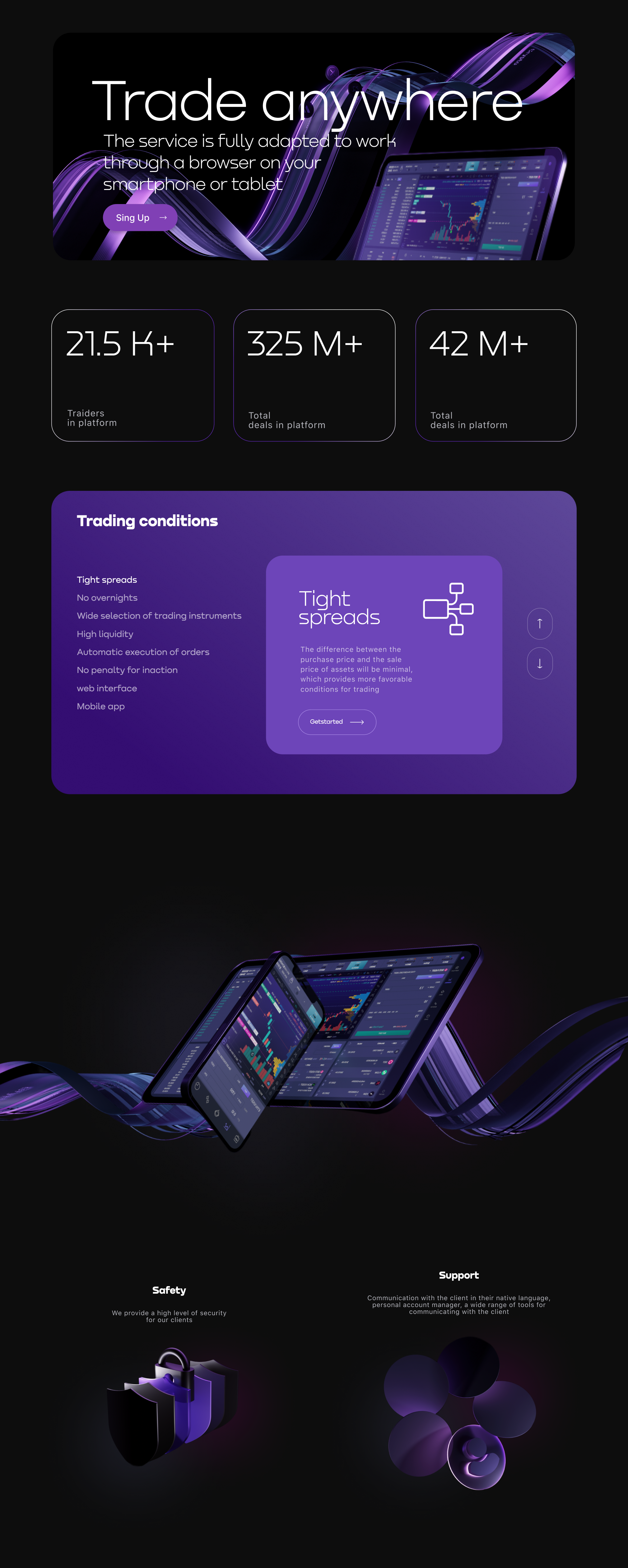 Pocket Option — Изображение №4 — Маркетинг, Интерфейсы на Dprofile