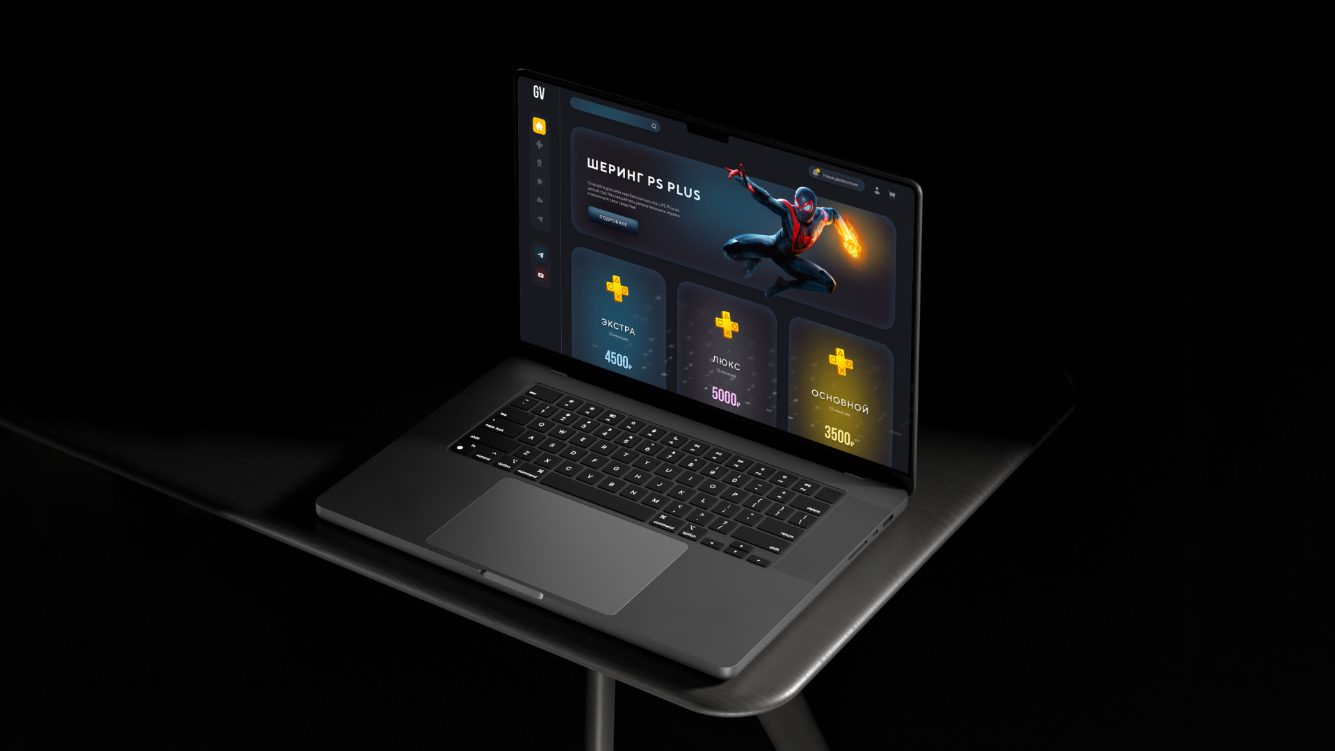GV - интерфейс шеринга PS Plus — Изображение №1 — Интерфейсы, Маркетинг на Dprofile