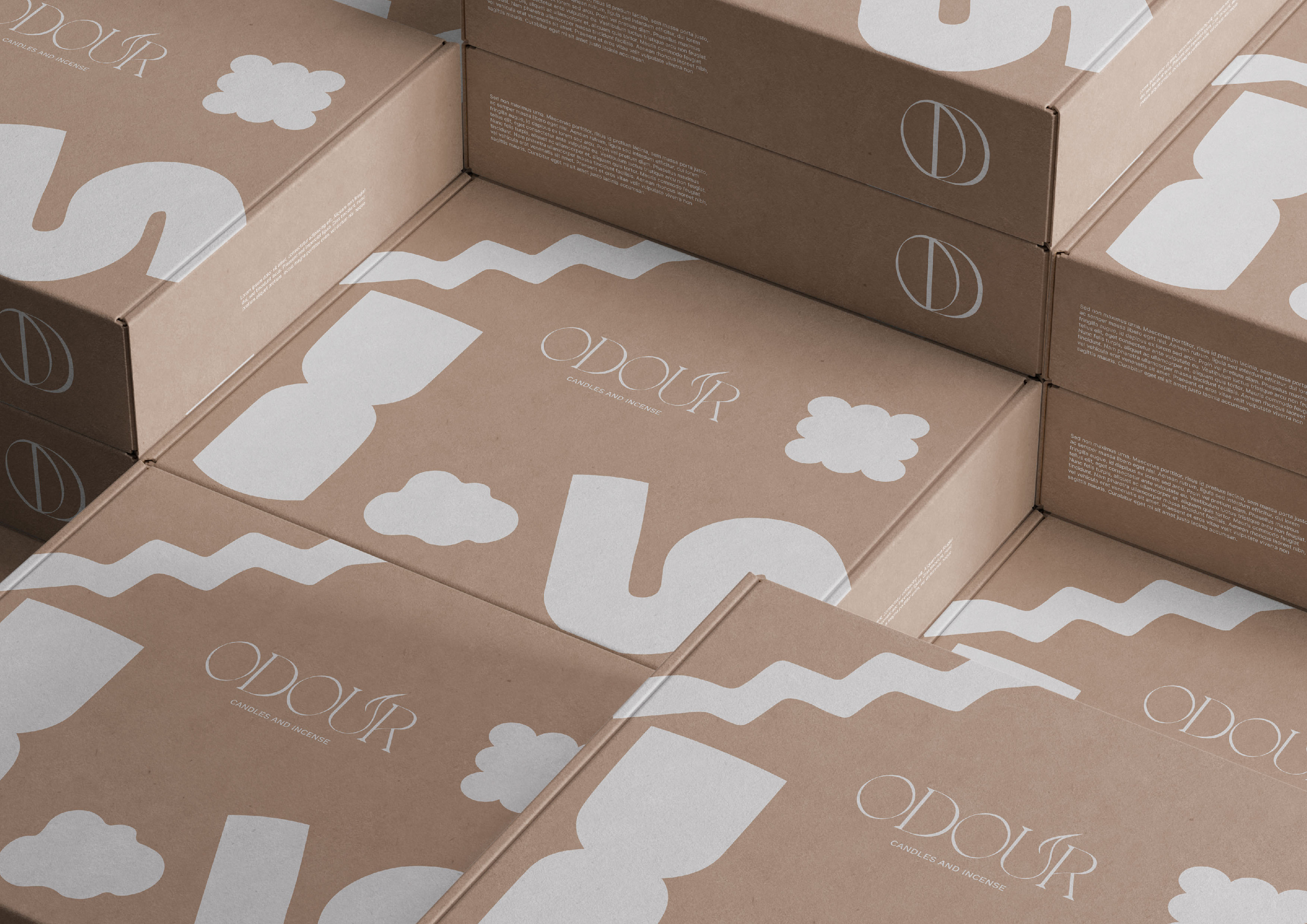 CANDLE BRAND | ODOUR | BRAND IDENTITY — Изображение №4 — Брендинг на Dprofile