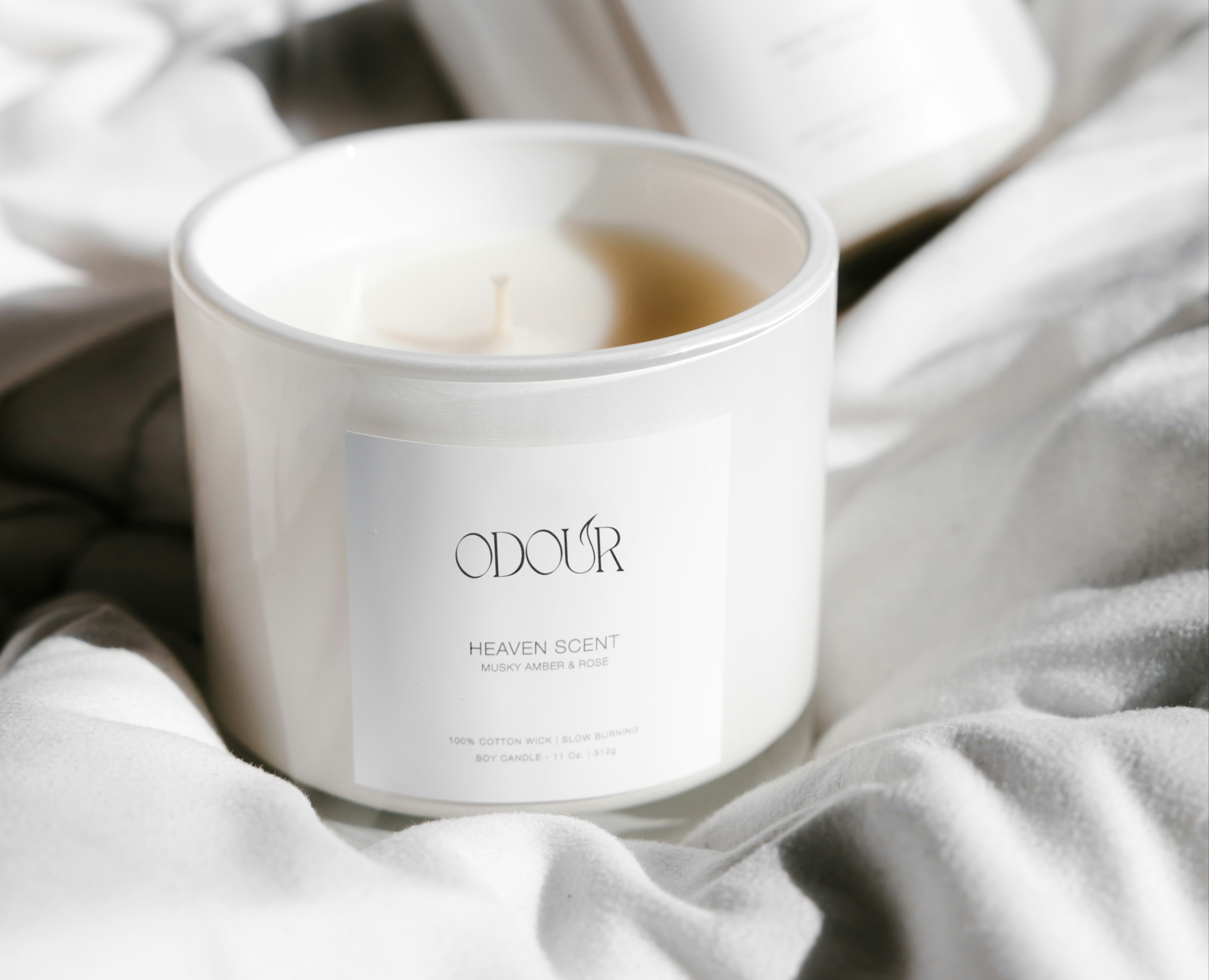 CANDLE BRAND | ODOUR | BRAND IDENTITY — Брендинг на Dprofile