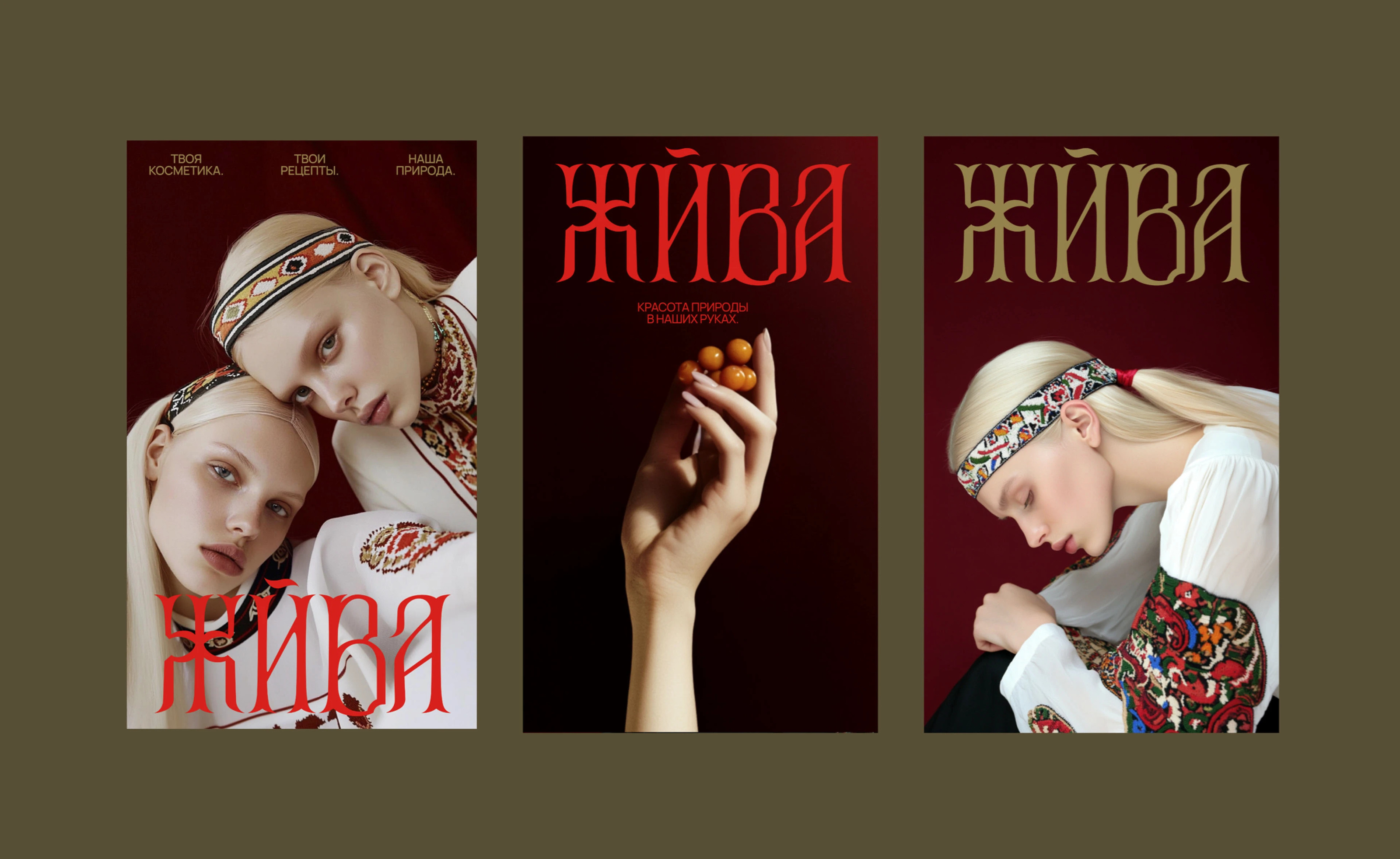 Концепт экологичного бренда «Жива» — Изображение №3 — Брендинг, Графика на Dprofile