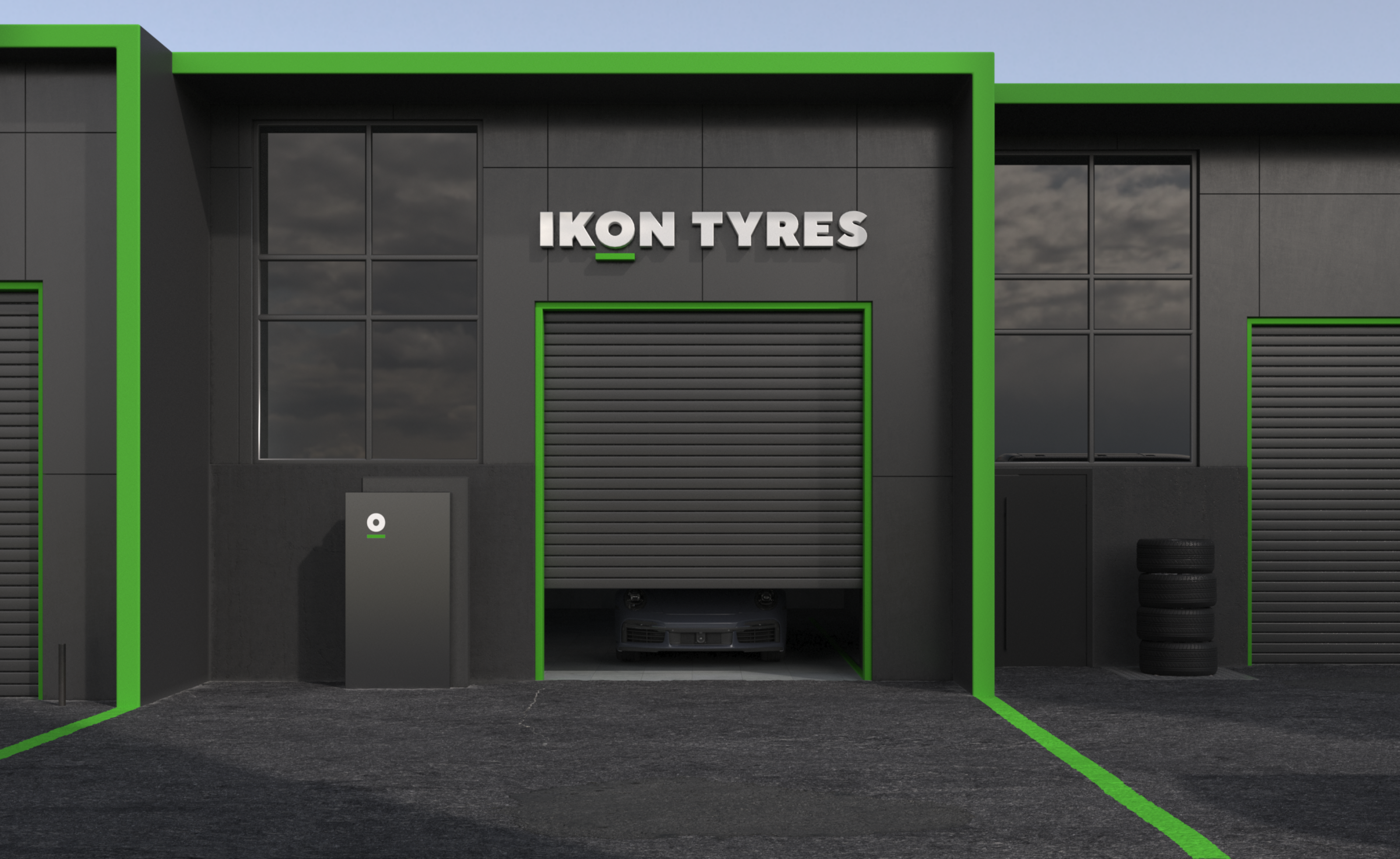Айдентика для бренда шин Ikon Tyres — Изображение №13 — Брендинг на Dprofile