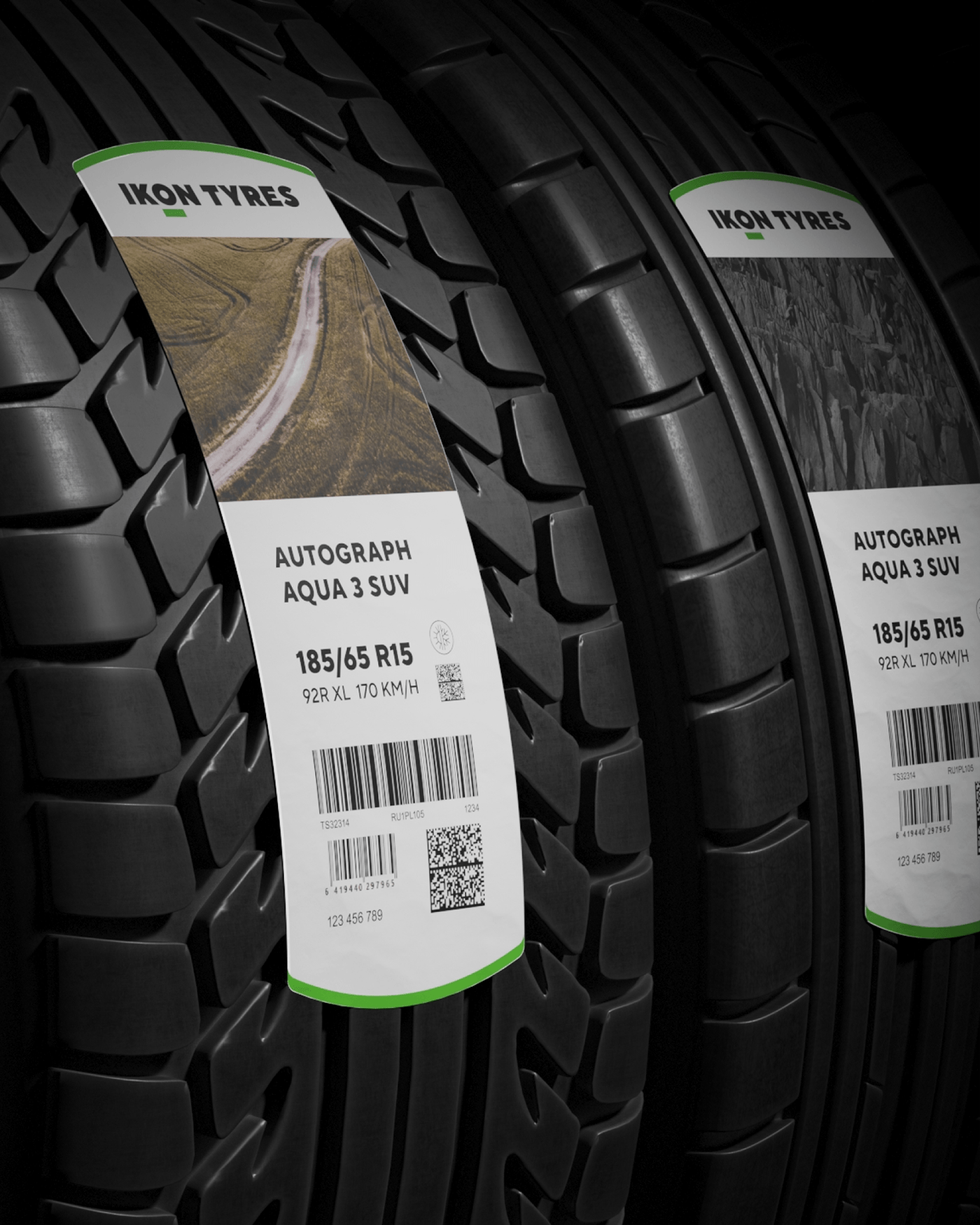 Айдентика для бренда шин Ikon Tyres — Изображение №11 — Брендинг на Dprofile