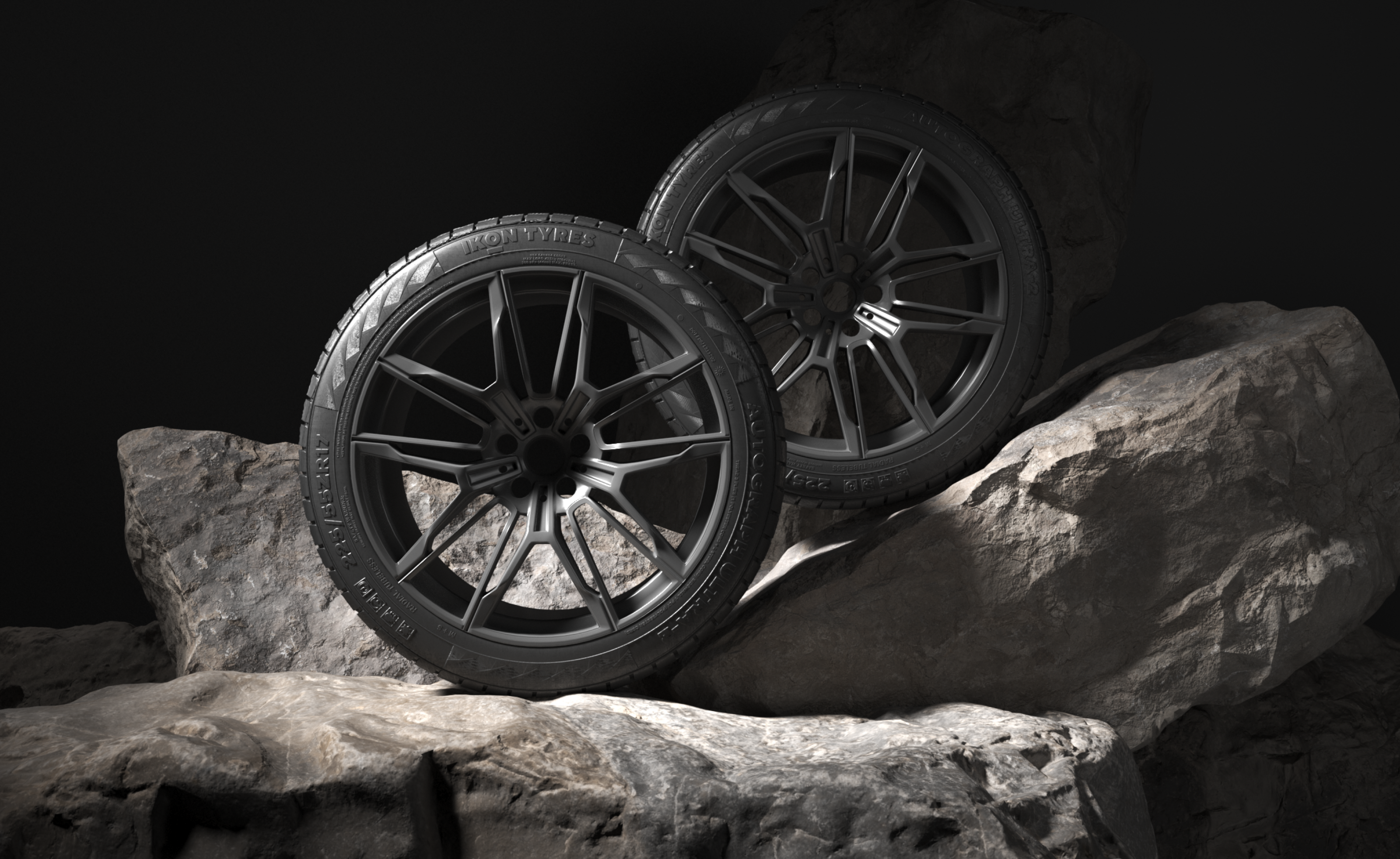 Айдентика для бренда шин Ikon Tyres — Изображение №4 — Брендинг на Dprofile