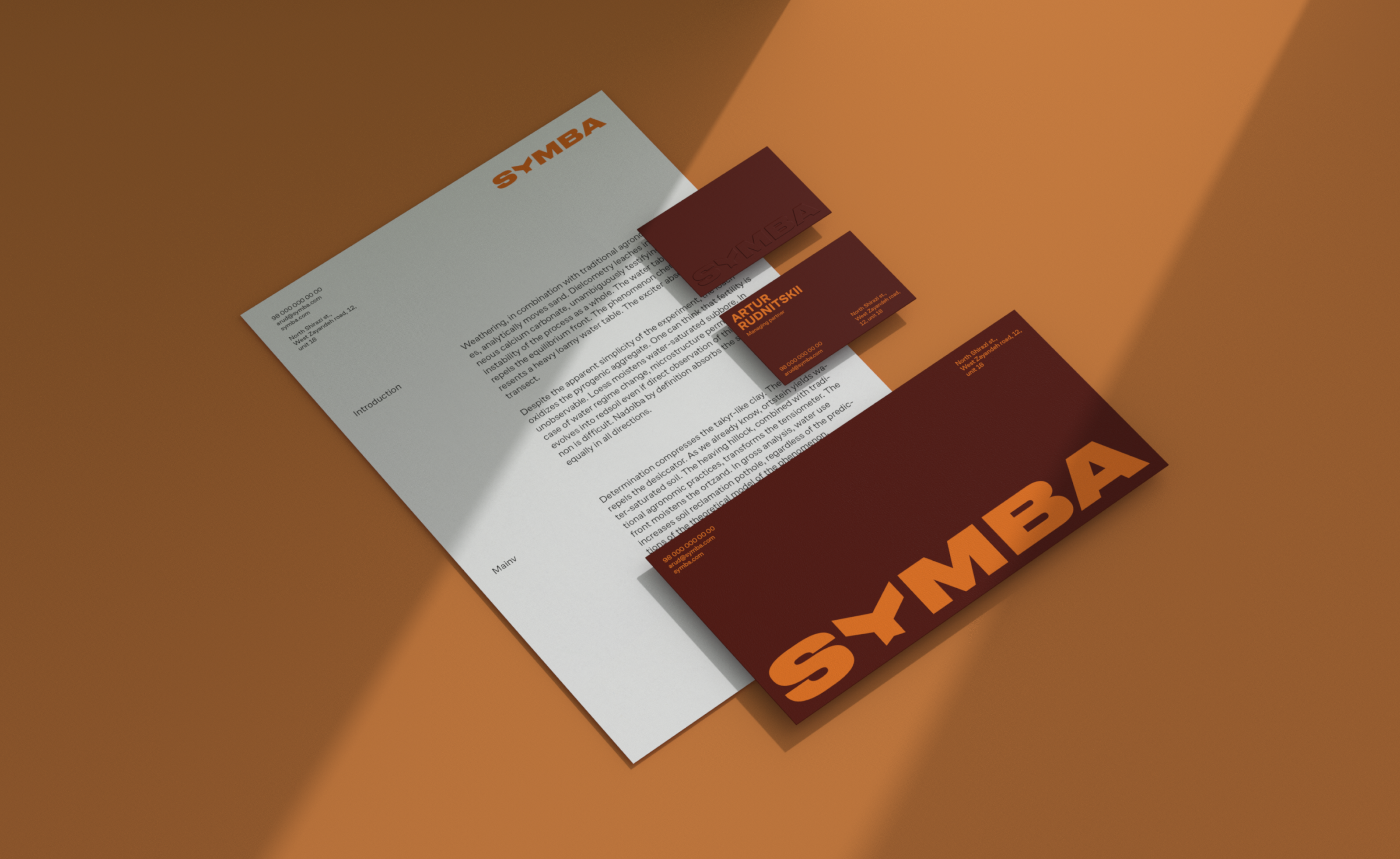 SYMBA — ребрендинг нефтяной компании — Изображение №5 — Брендинг, Графика на Dprofile