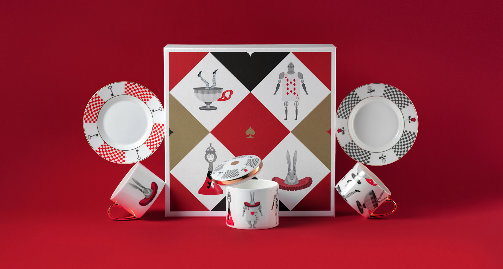 Farforite. Алиса в стране чудес — Изображение №1 — Брендинг, Иллюстрация, Графика на Dprofile