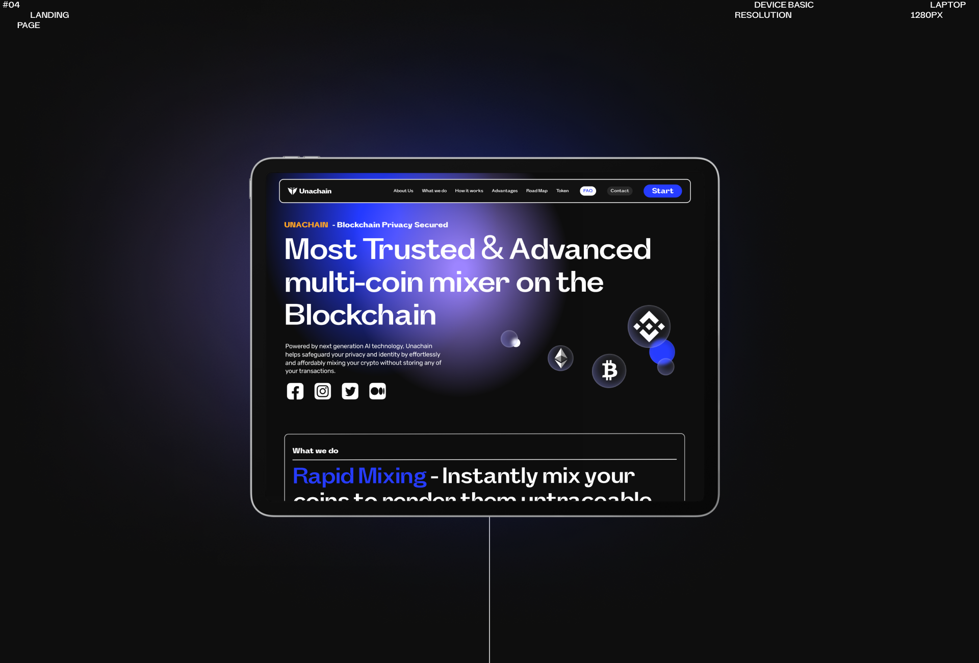 Unachain — Изображение №9 — Интерфейсы, Брендинг на Dprofile