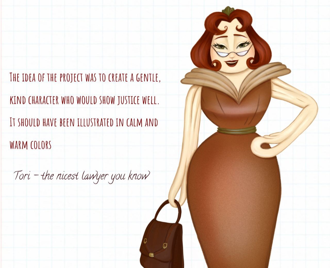 Character design for a lawyer на Dprofile