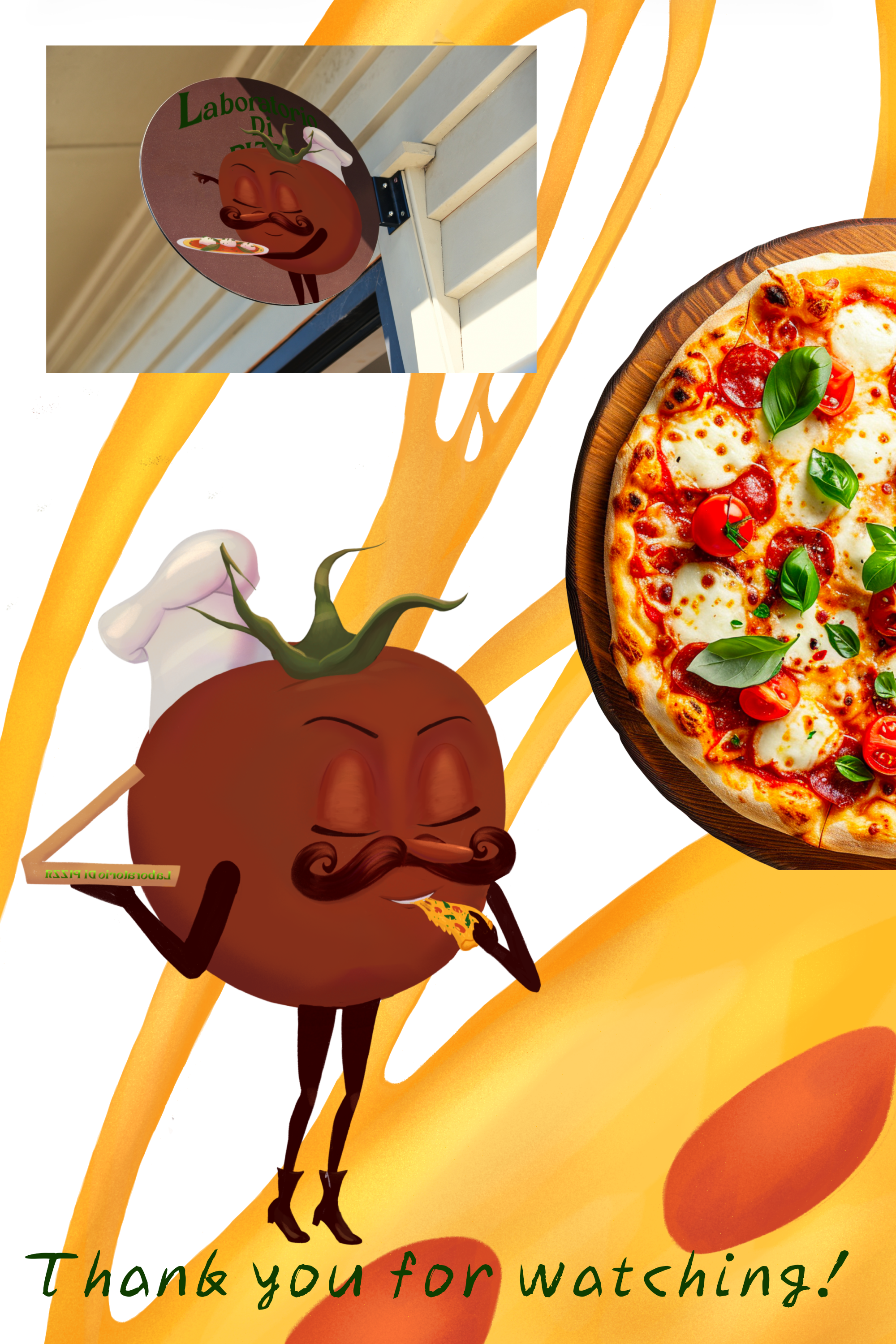 Mascot for a pizzeria — Изображение №5 — Иллюстрация на Dprofile