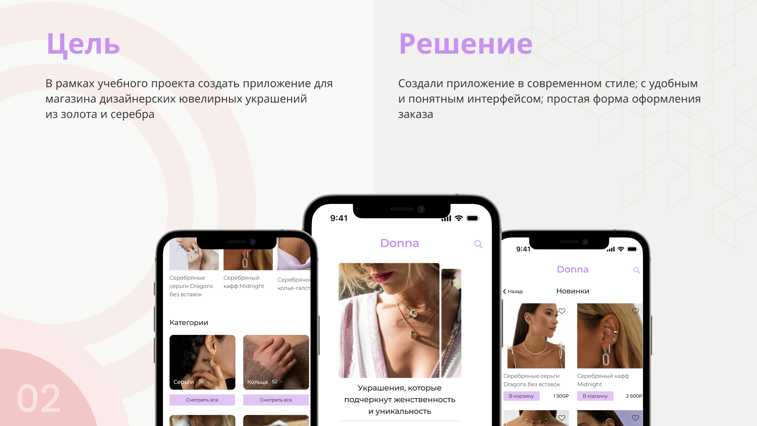 Магазин украшений | Jewelry Store — Изображение №2 — Интерфейсы на Dprofile