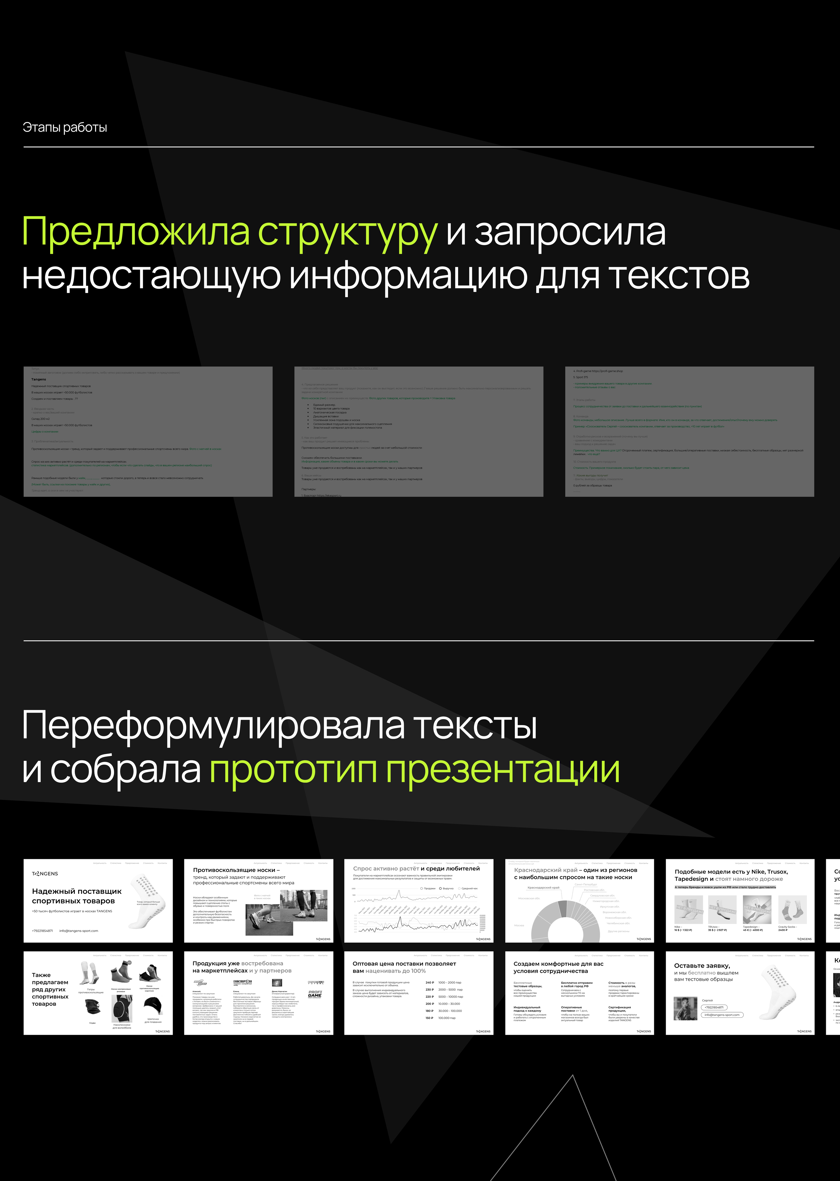 Презентация-КП для спортивного магазина — Изображение №4 — Маркетинг на Dprofile